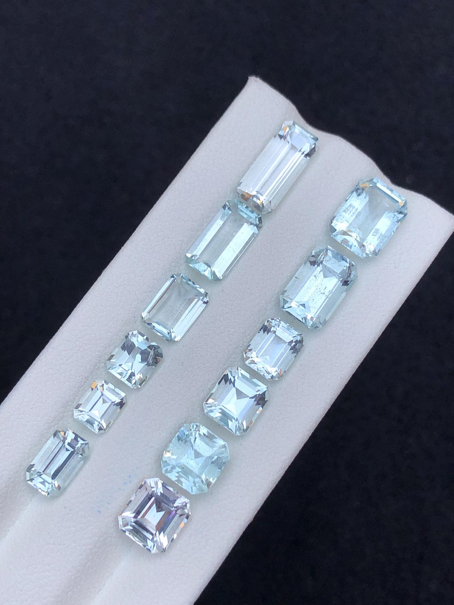 Aquamarine Faceted Lot 19.50 ct - Loose Jewelry Parcel