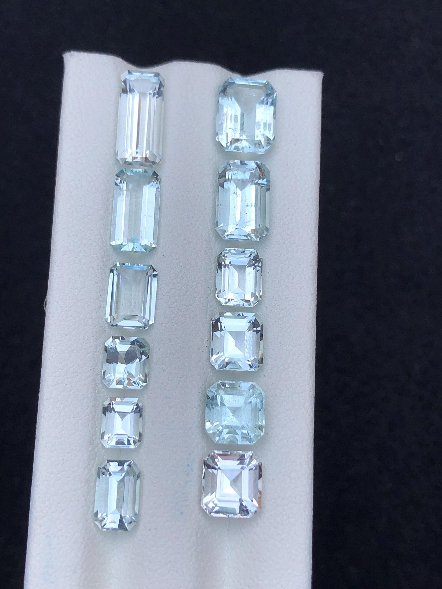 Aquamarine Faceted Lot 19.50 ct - Loose Jewelry Parcel