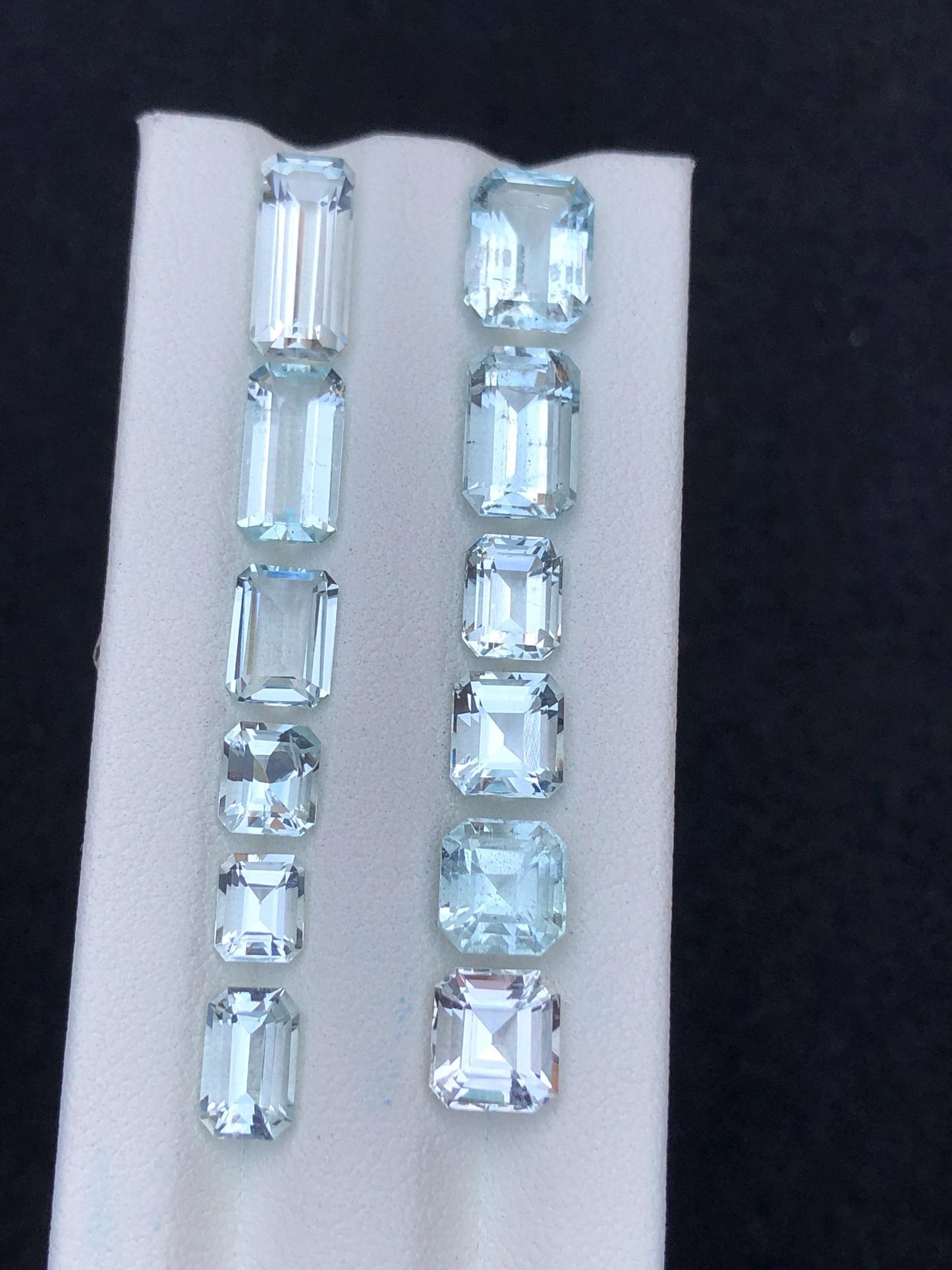 Aquamarine Faceted Lot 19.50 ct - Loose Jewelry Parcel