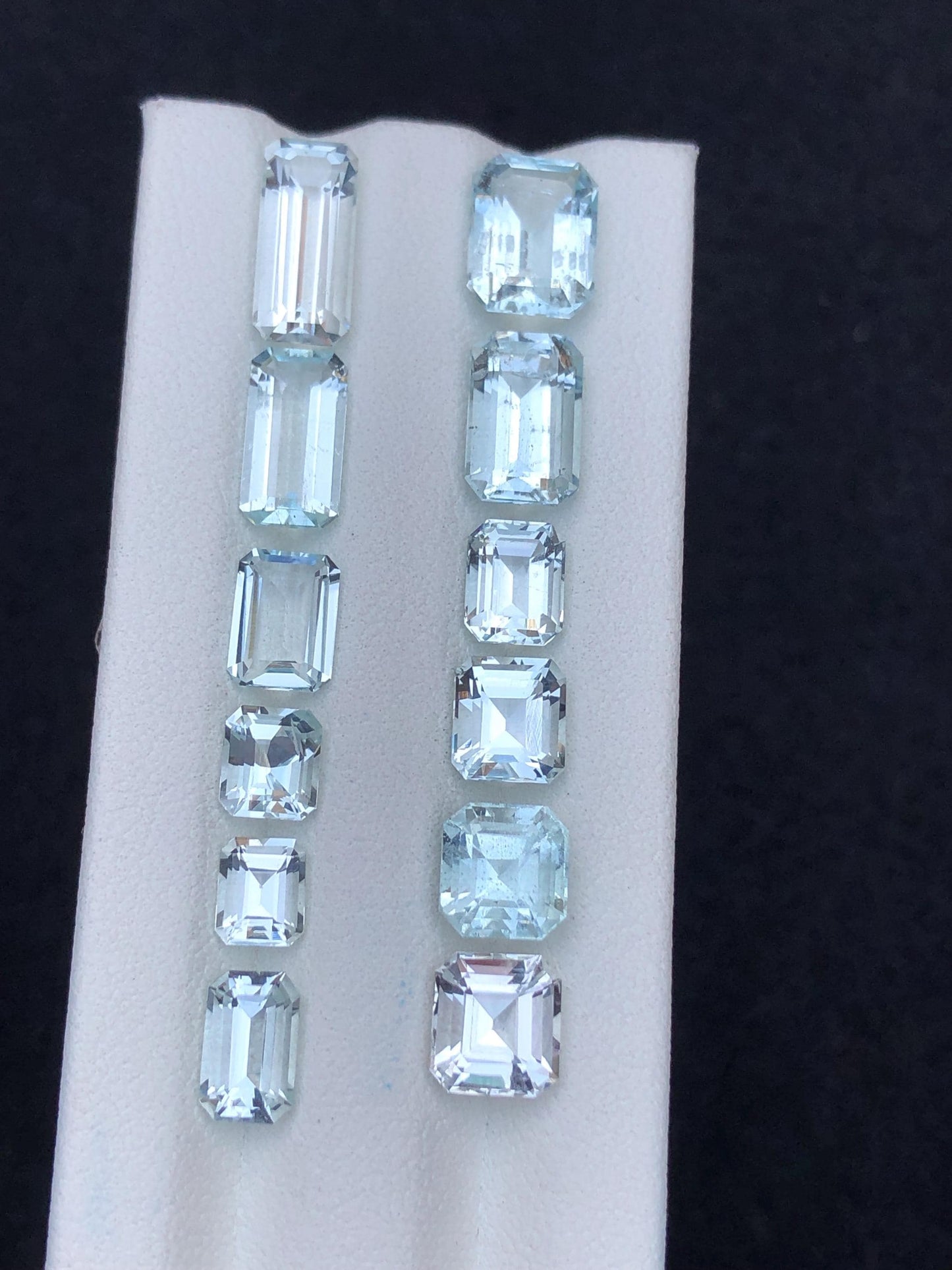 Aquamarine Faceted Lot 19.50 ct - Loose Jewelry Parcel