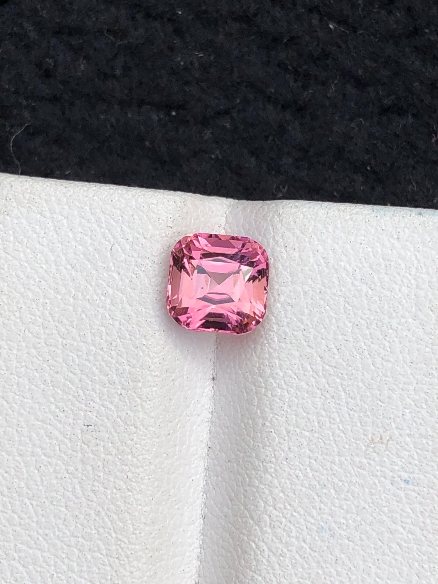 Brownish Pink Tourmaline Faceted 1.75 ct - Calibrated Jewelry Size