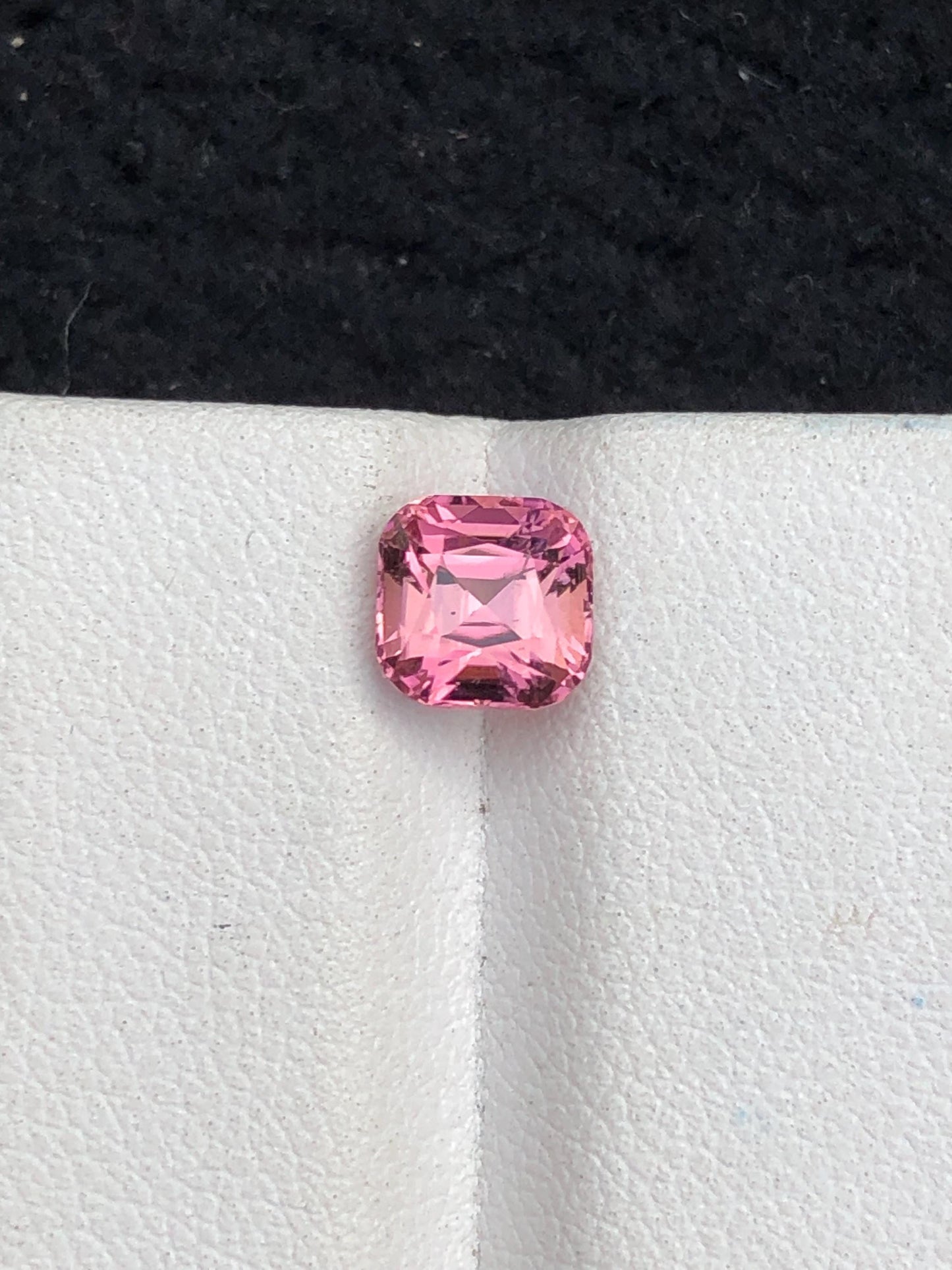 Brownish Pink Tourmaline Faceted 1.75 ct - Calibrated Jewelry Size