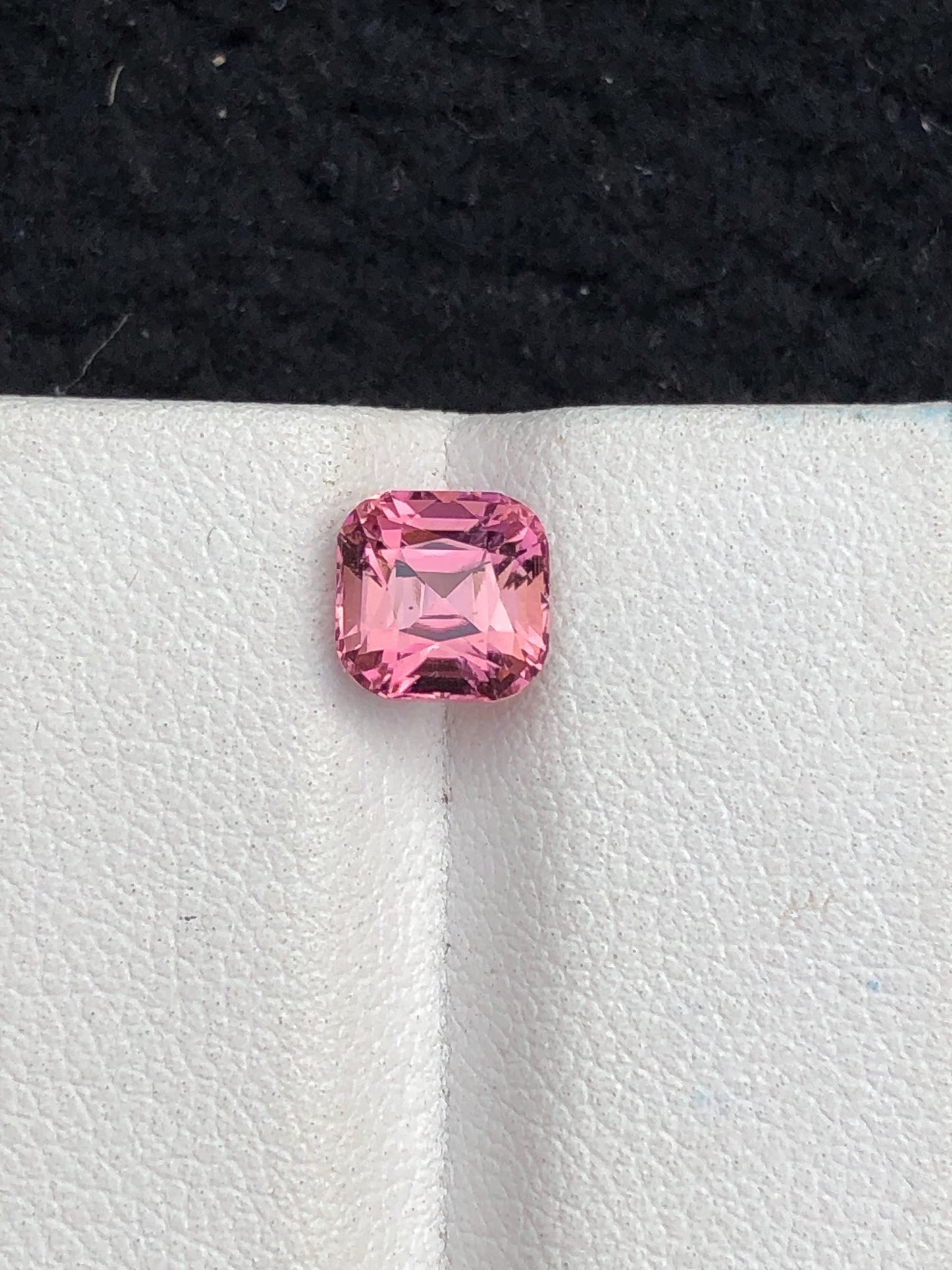 Brownish Pink Tourmaline Faceted 1.75 ct - Calibrated Jewelry Size