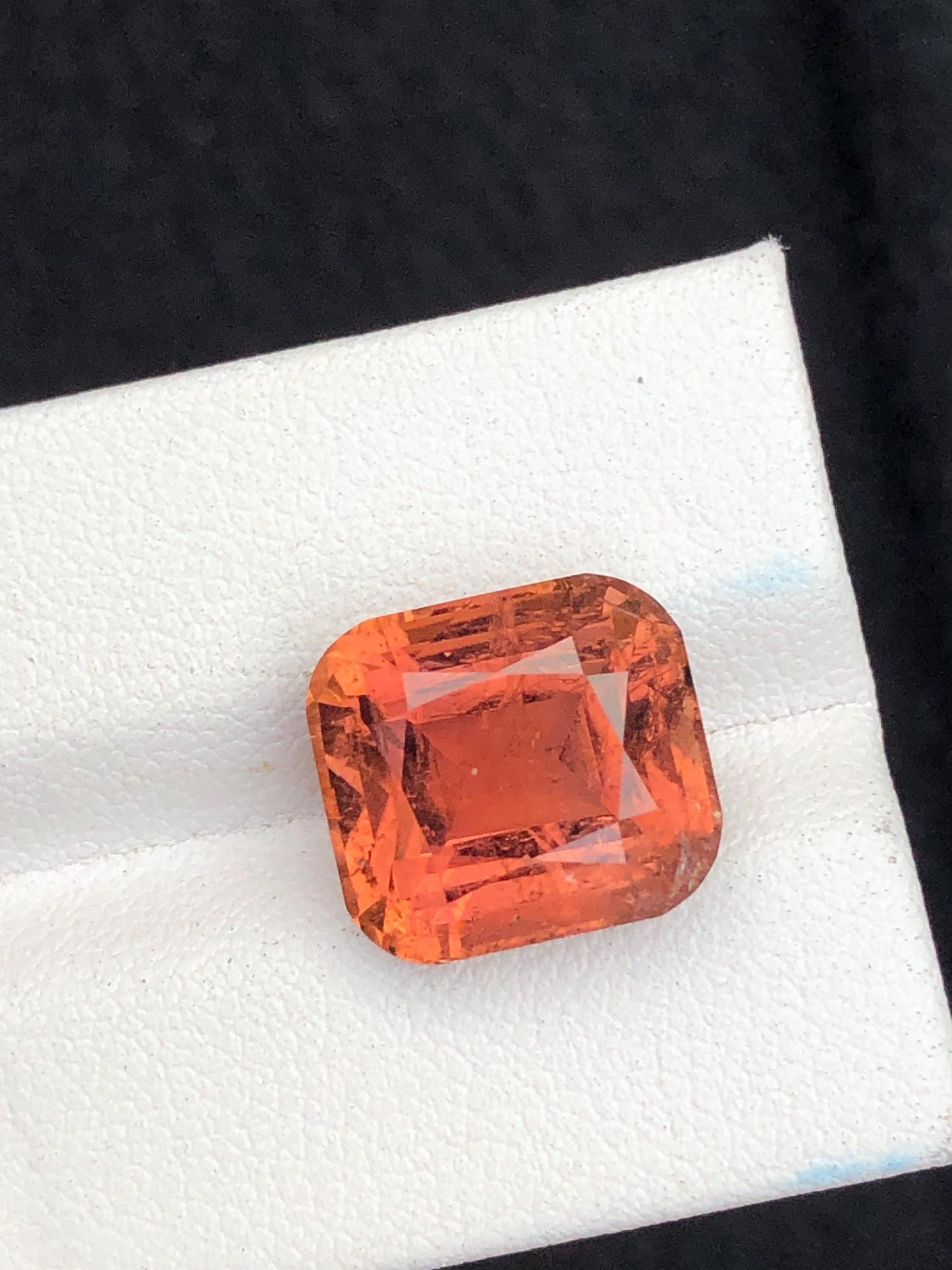 Peach Tourmaline Faceted 10.45 ct - Wedding Jewelry Highlight