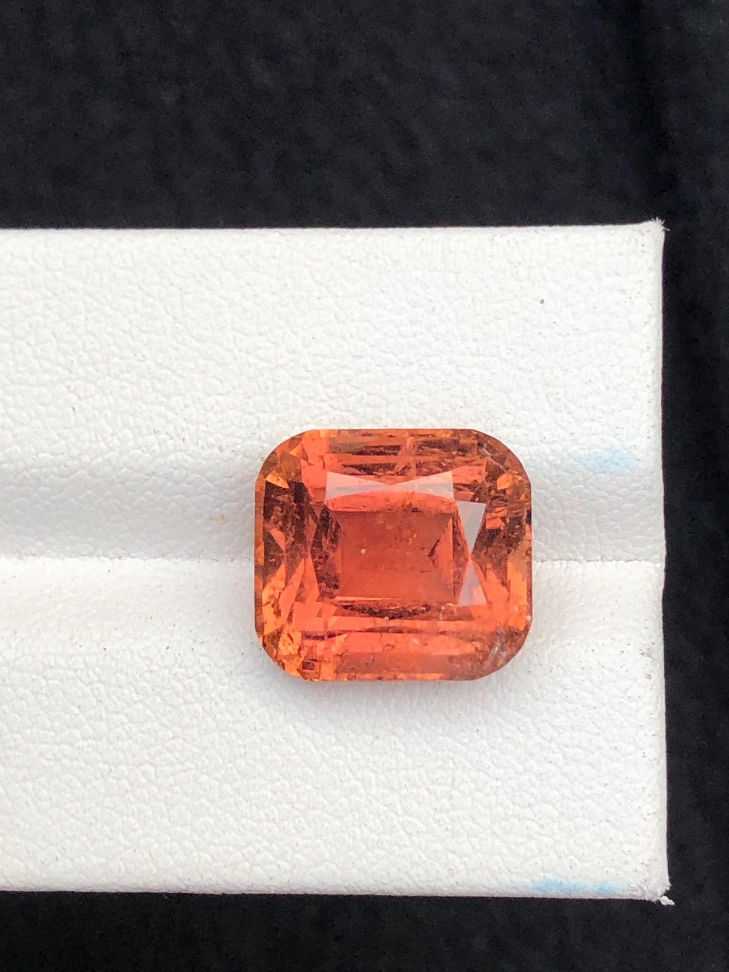Peach Tourmaline Faceted 10.45 ct - Wedding Jewelry Highlight
