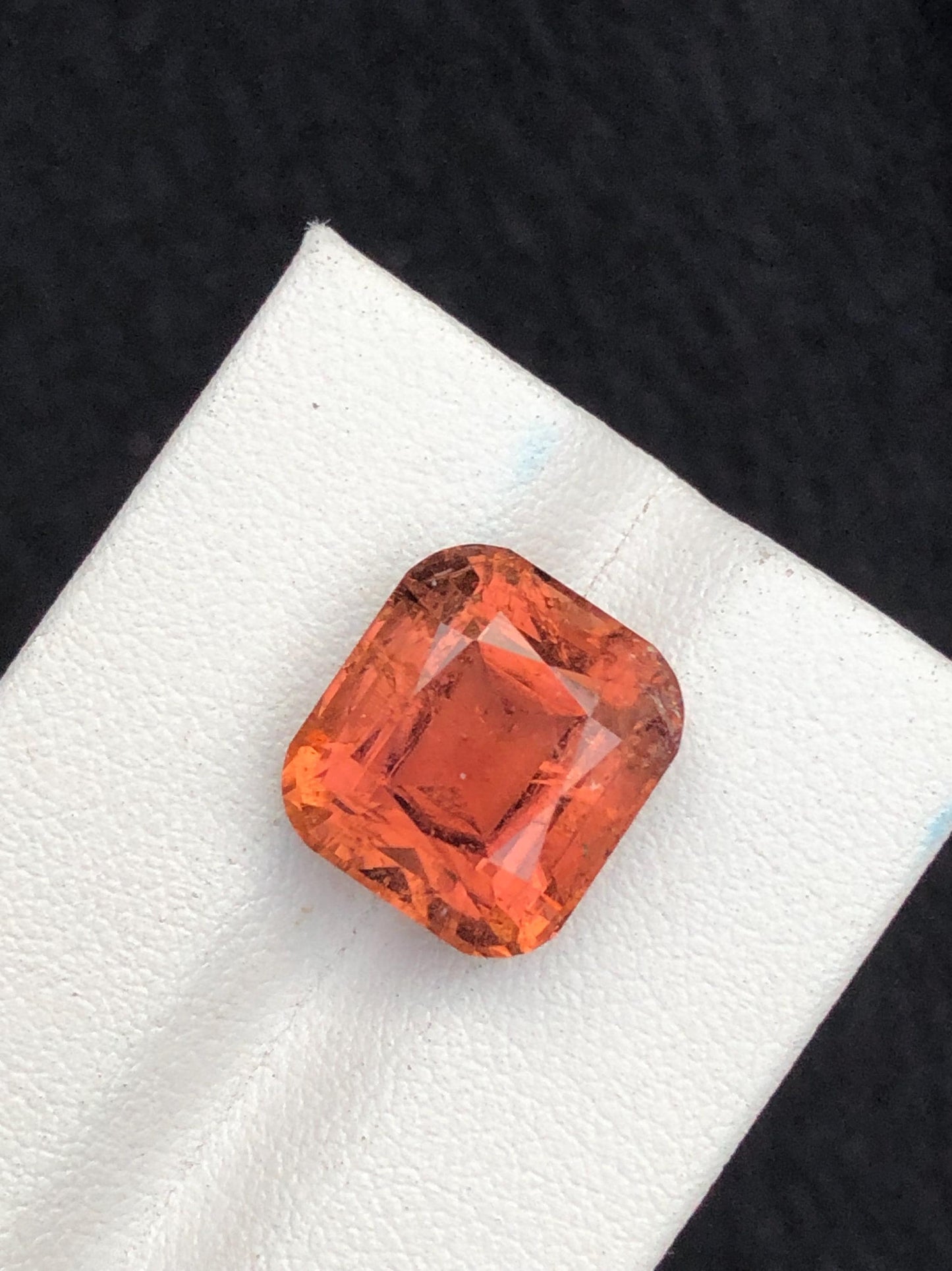 Peach Tourmaline Faceted 10.45 ct - Wedding Jewelry Highlight