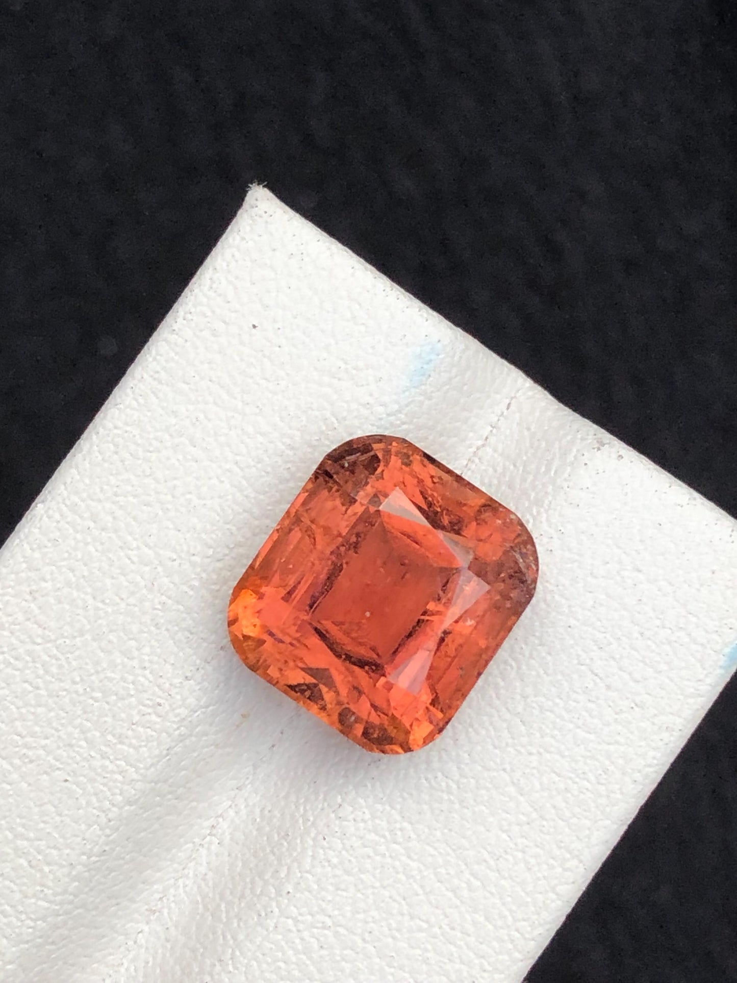 Peach Tourmaline Faceted 10.45 ct - Wedding Jewelry Highlight