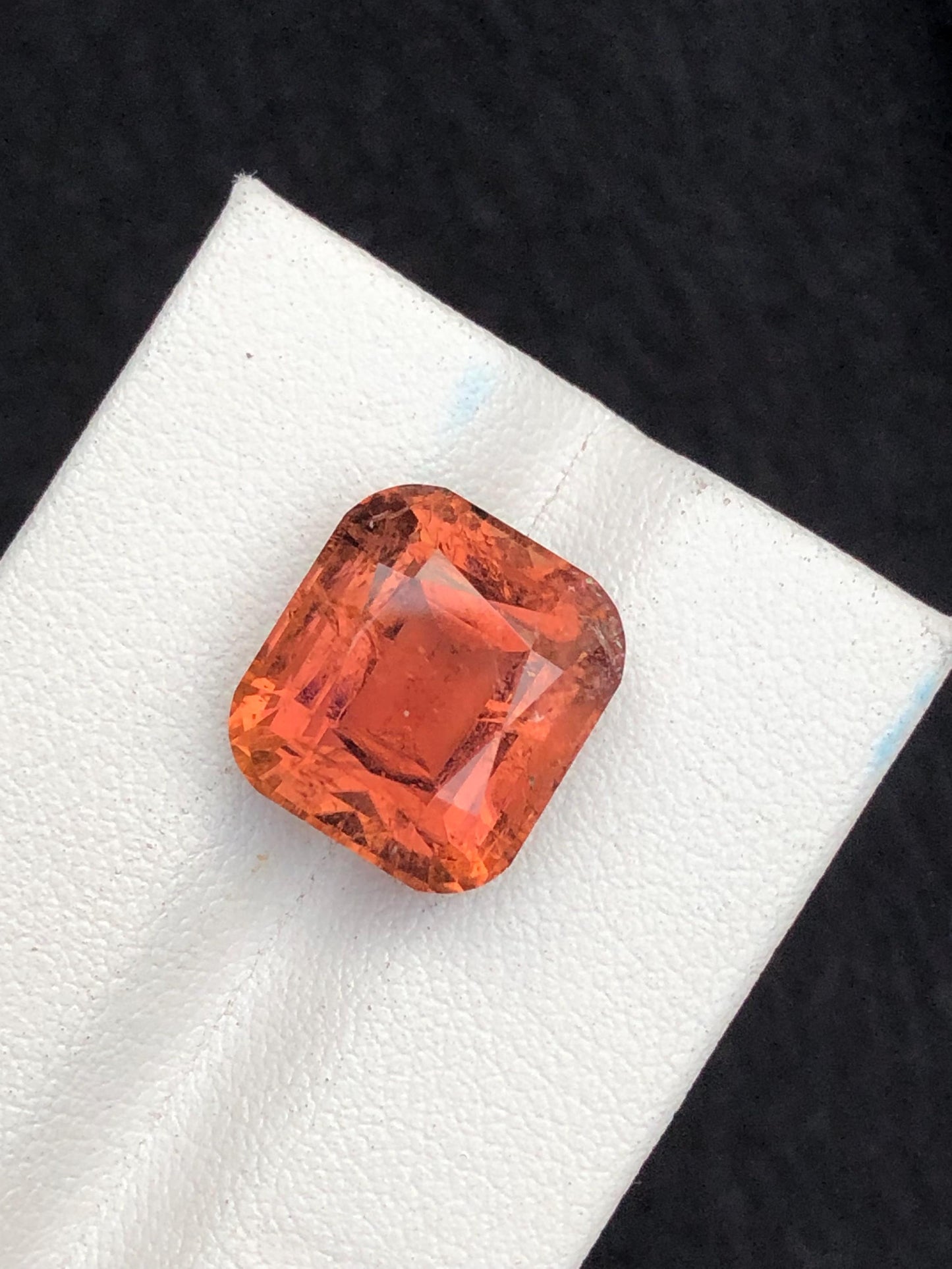 Peach Tourmaline Faceted 10.45 ct - Wedding Jewelry Highlight