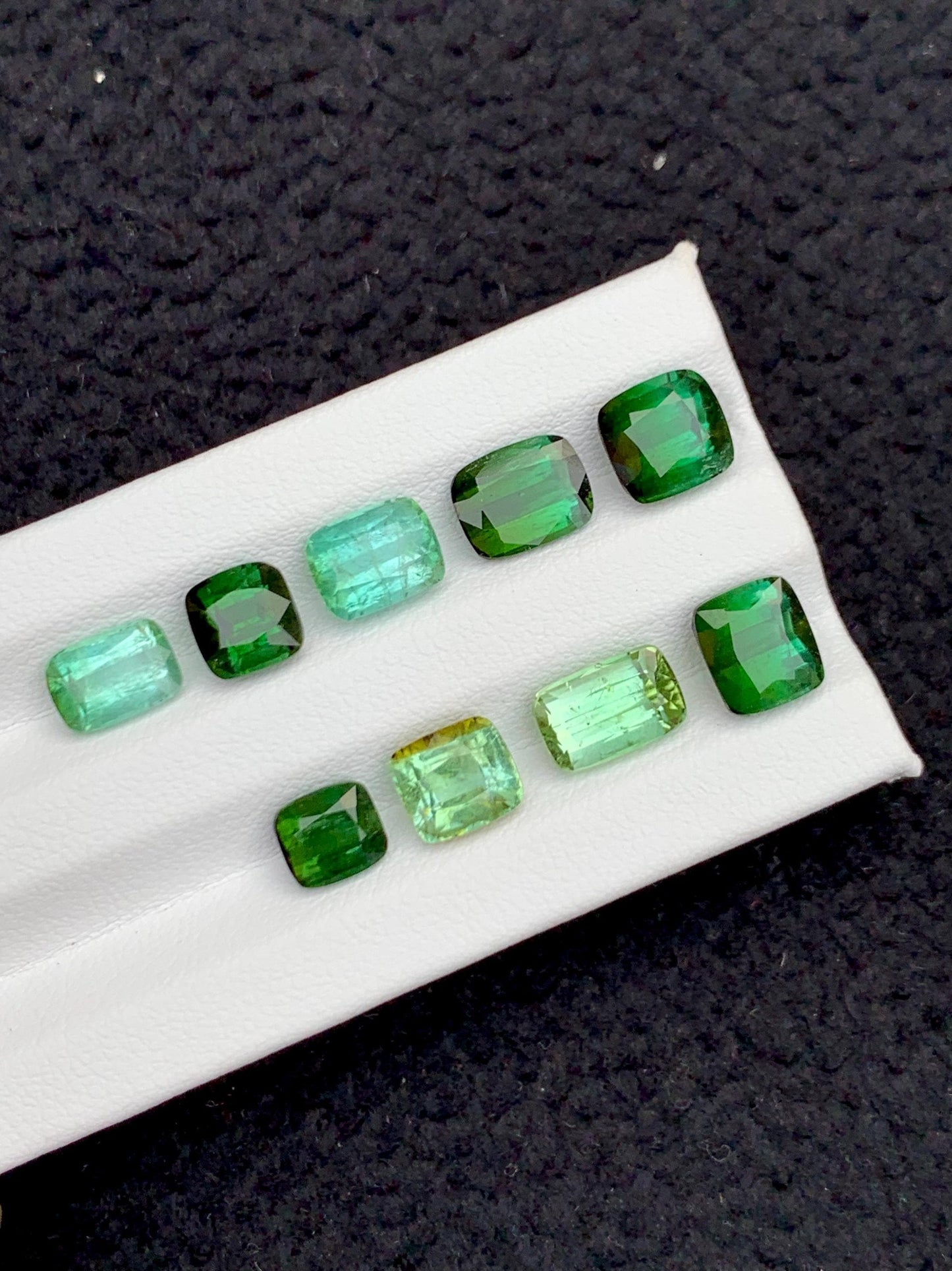 Green Tourmaline Faceted 16 ct - Kunar Mines Wedding Jewelry
