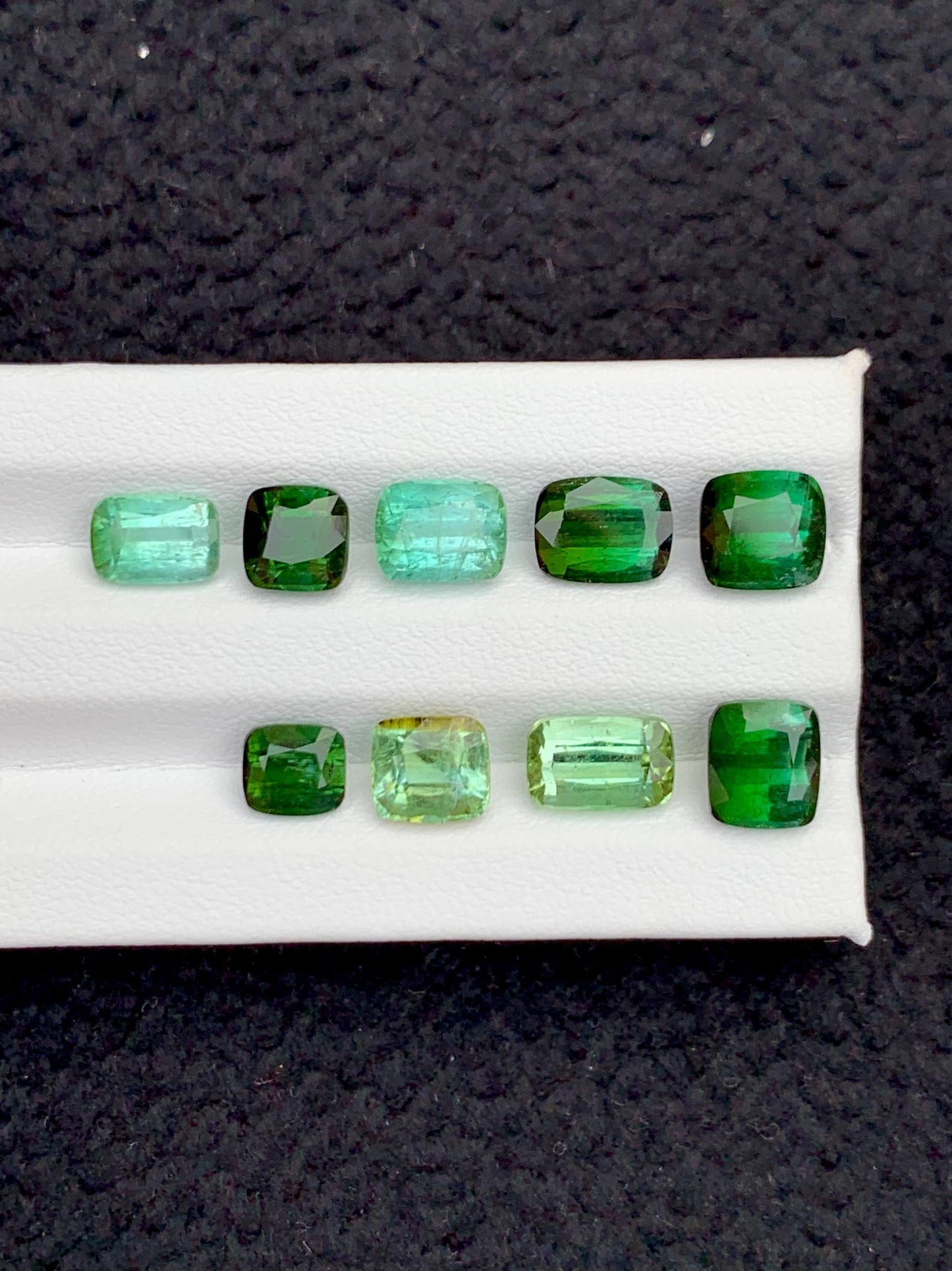 Green Tourmaline Faceted 16 ct - Kunar Mines Wedding Jewelry