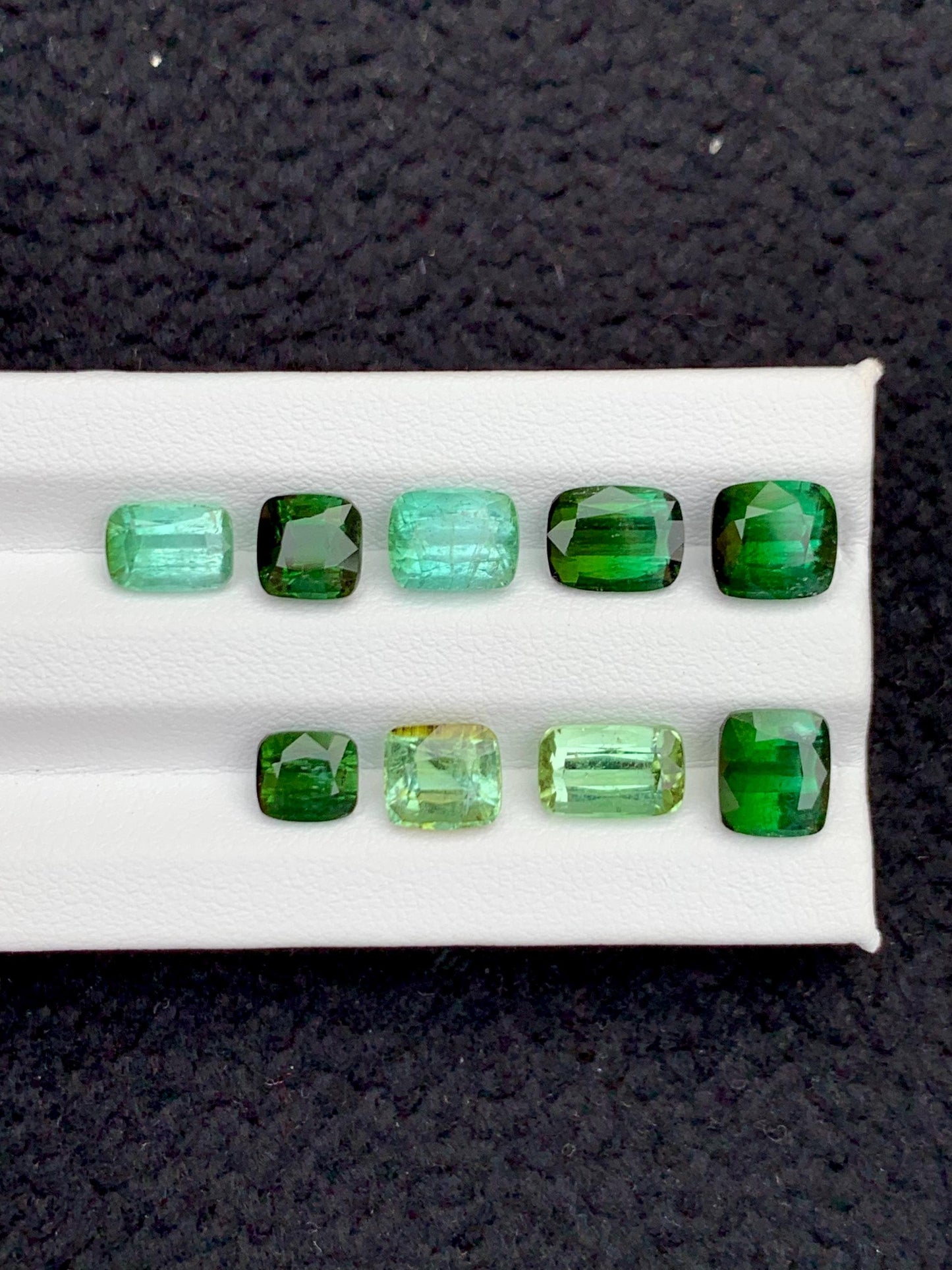 Green Tourmaline Faceted 16 ct - Kunar Mines Wedding Jewelry