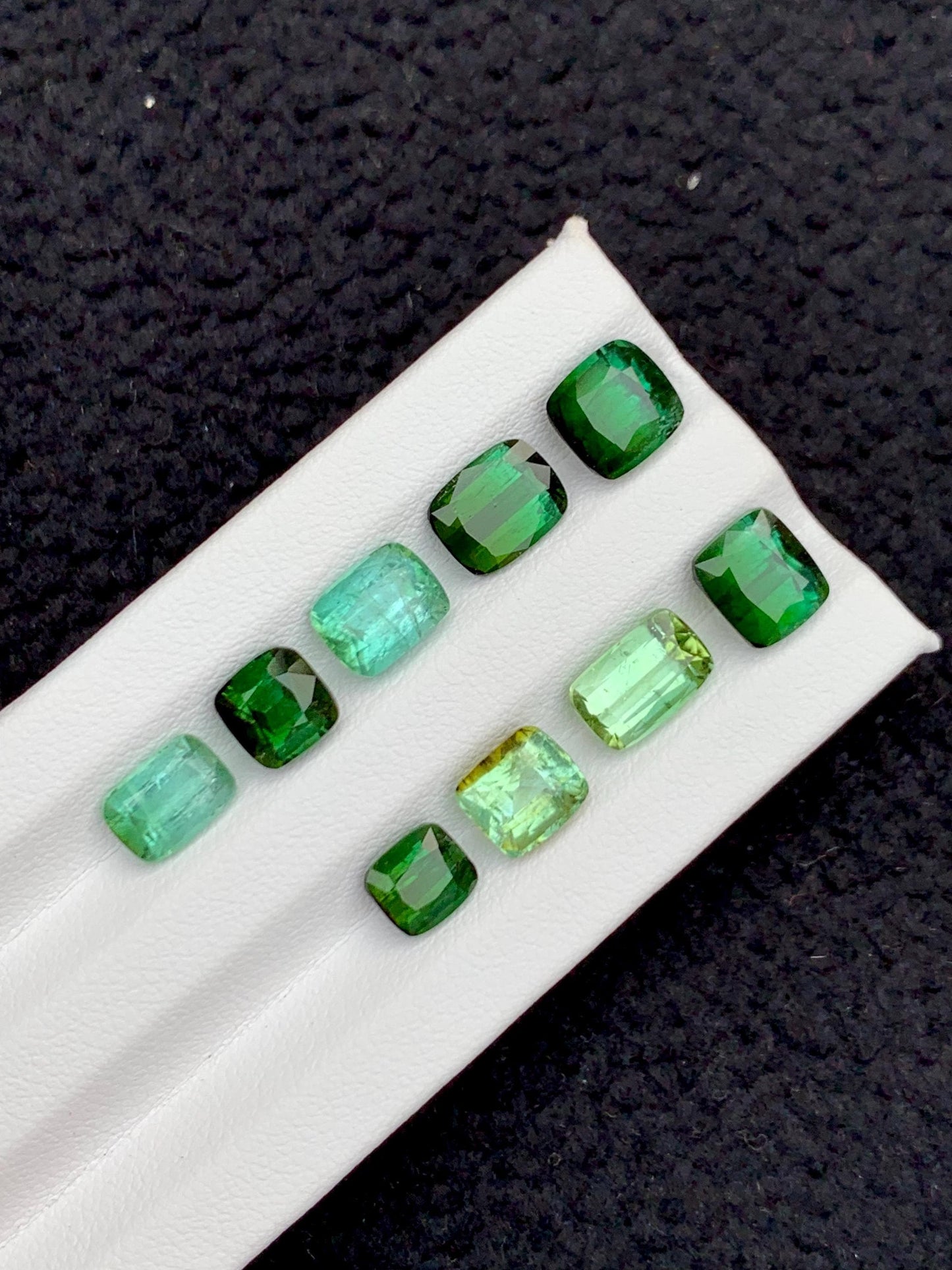 Green Tourmaline Faceted 16 ct - Kunar Mines Wedding Jewelry