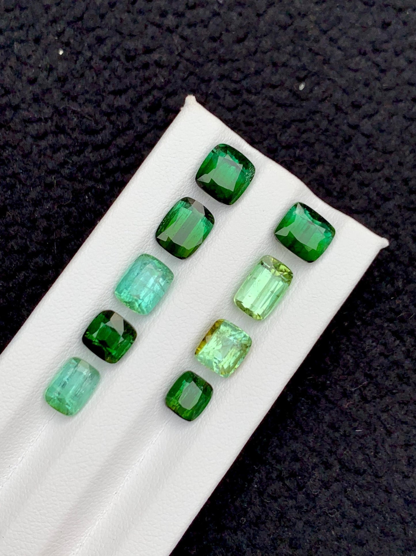 Green Tourmaline Faceted 16 ct - Kunar Mines Wedding Jewelry