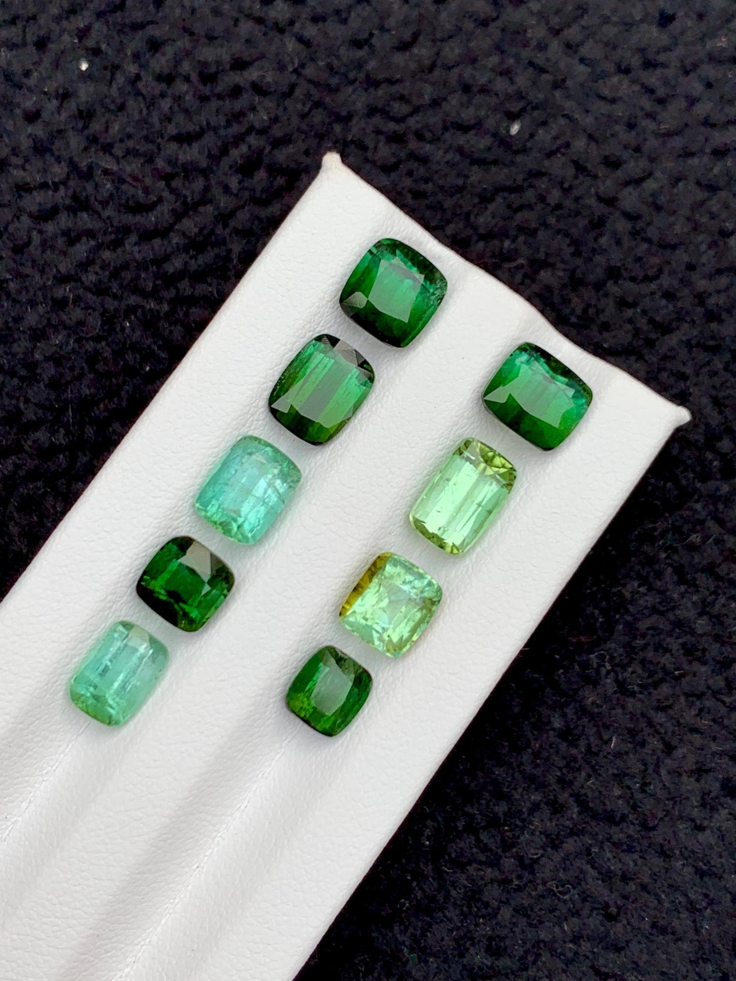 Green Tourmaline Faceted 16 ct - Kunar Mines Wedding Jewelry