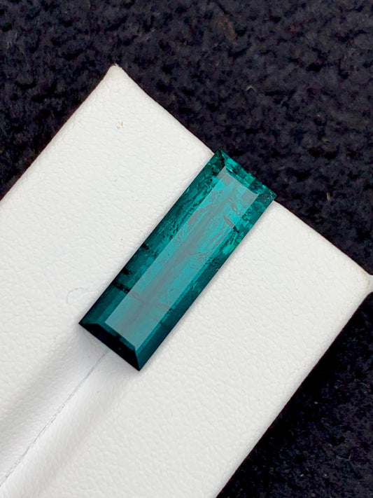 Indicolite Tourmaline Faceted 8.55 ct - Fine Jewelry Accent