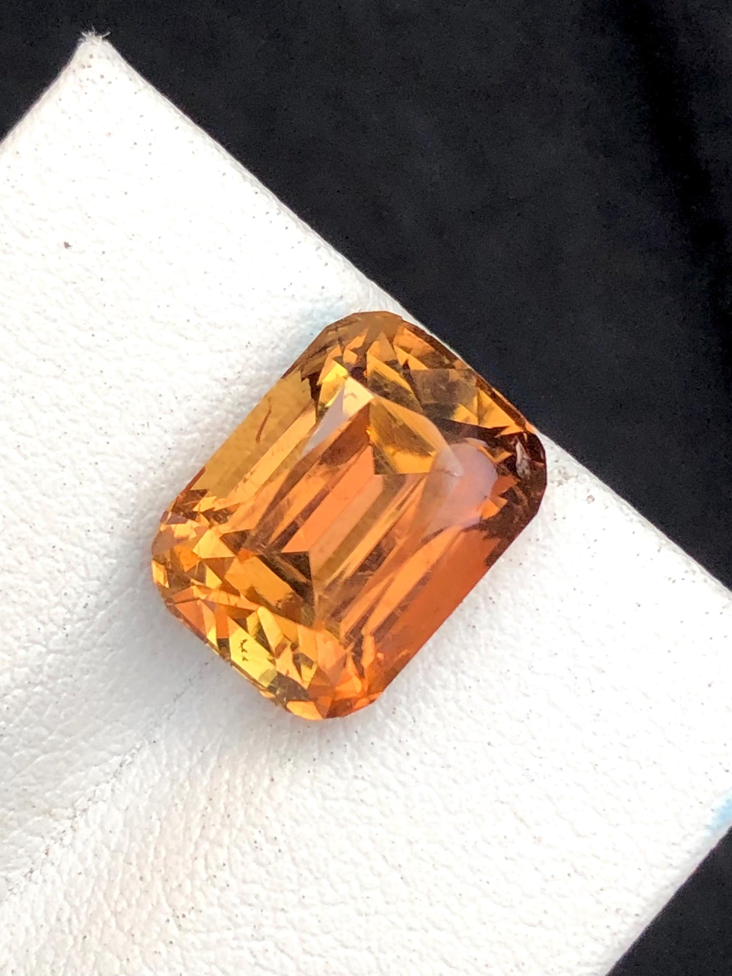 Peach Tourmaline Faceted 7.20 ct - Wedding Jewelry Highlight