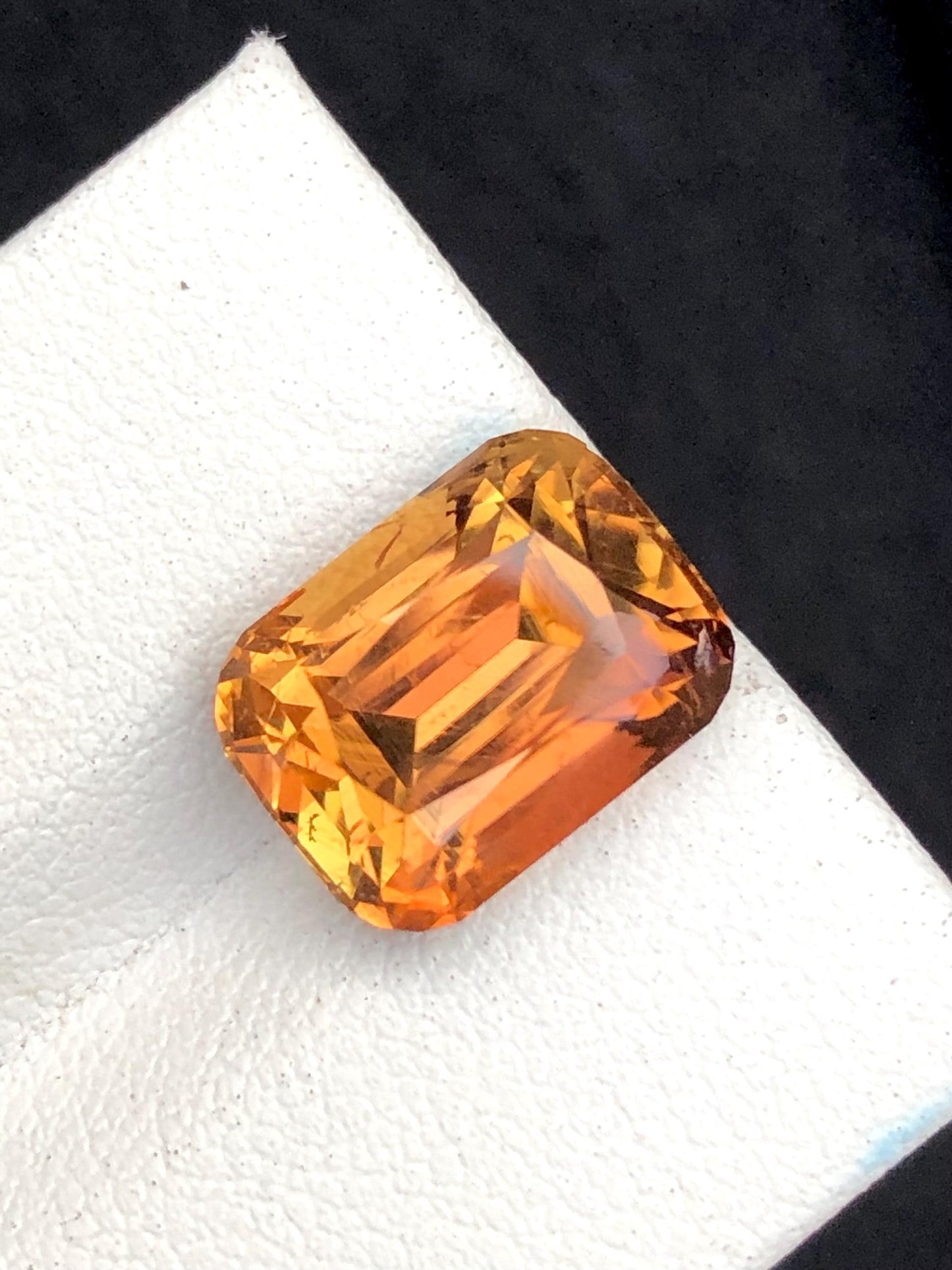 Peach Tourmaline Faceted 7.20 ct - Wedding Jewelry Highlight