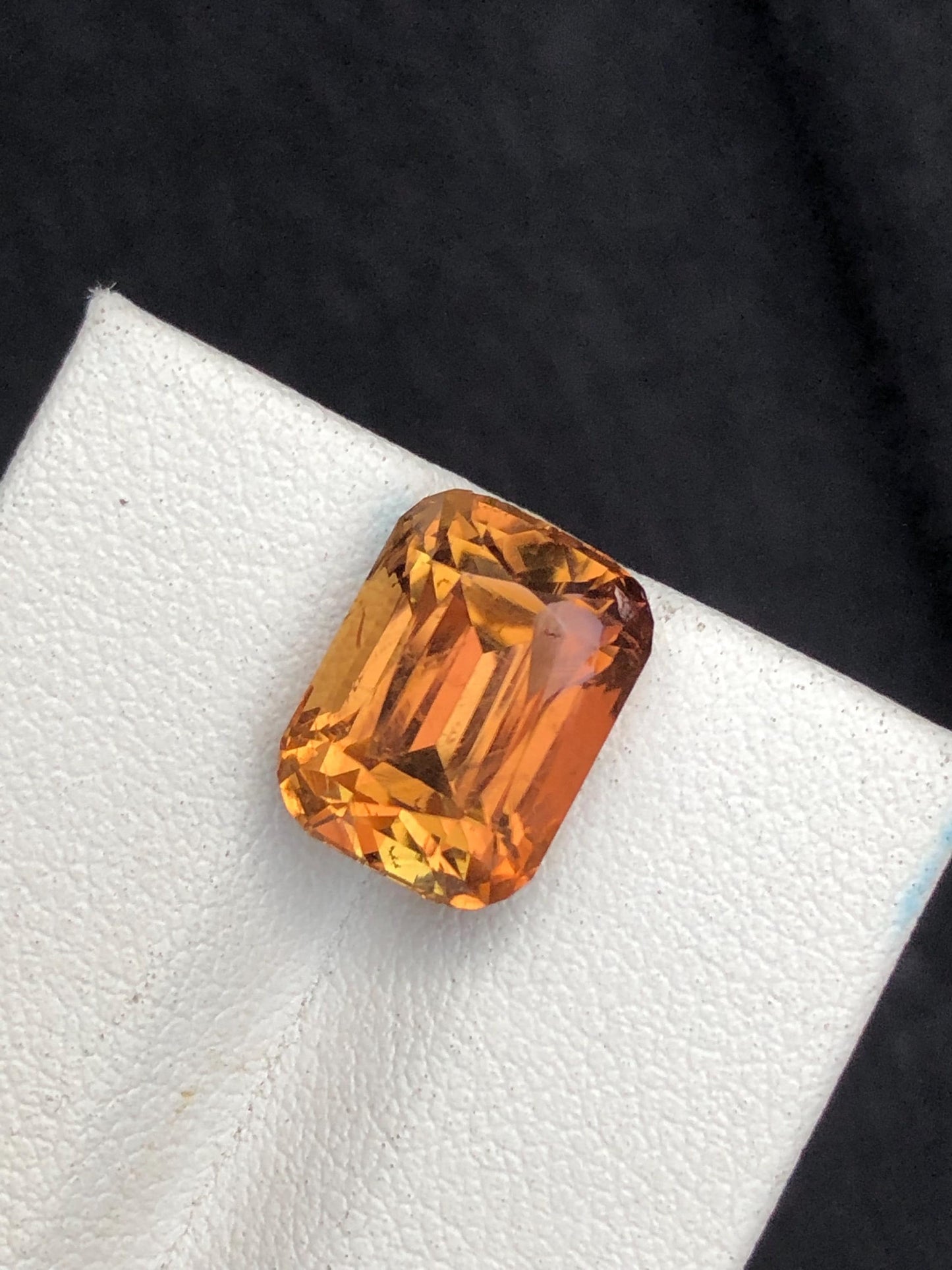 Peach Tourmaline Faceted 7.20 ct - Wedding Jewelry Highlight