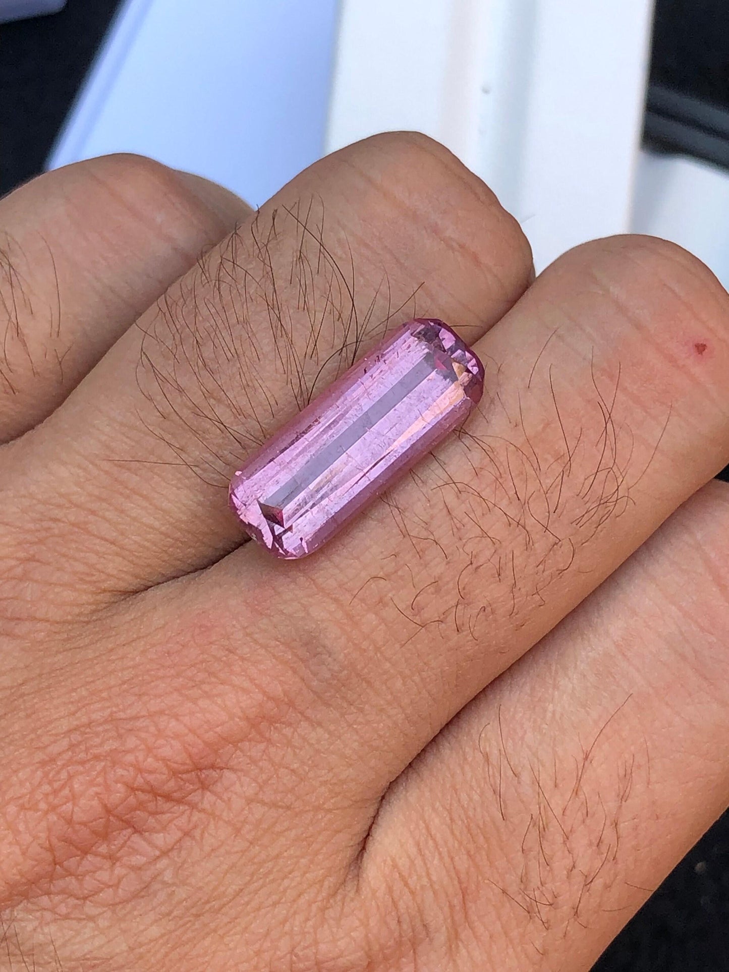 Pink Tourmaline Faceted 11.20 ct - Fine Ring Centerpiece