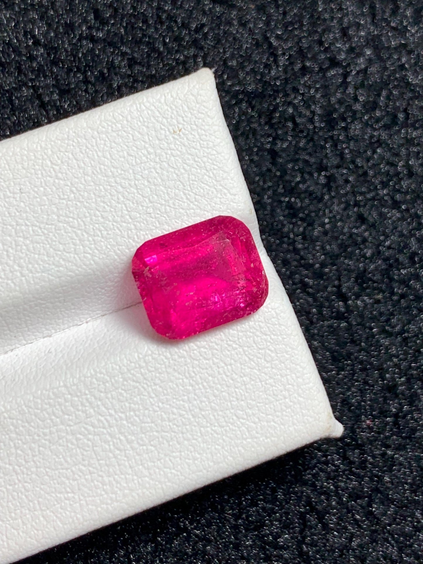 Rubellite Tourmaline Faceted 4.25 ct - Statement Jewelry Stone