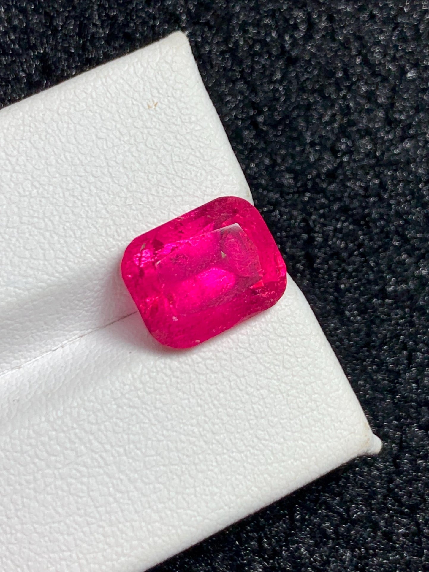 Rubellite Tourmaline Faceted 5 ct - Engagement Ring Centerpiece