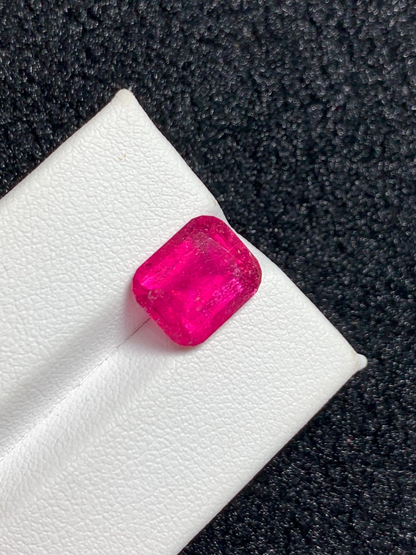 Rubellite Tourmaline Faceted 4.25 ct - Statement Jewelry Stone