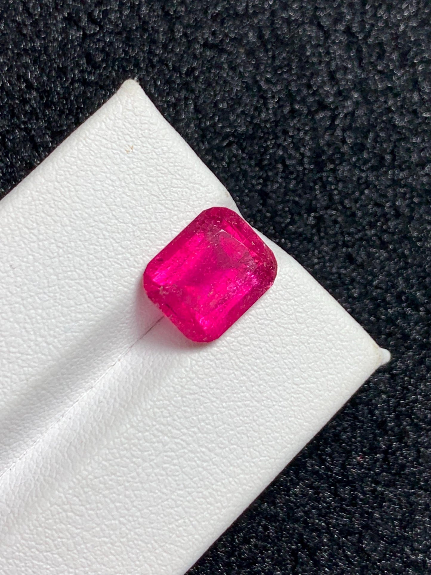 Rubellite Tourmaline Faceted 4.25 ct - Statement Jewelry Stone