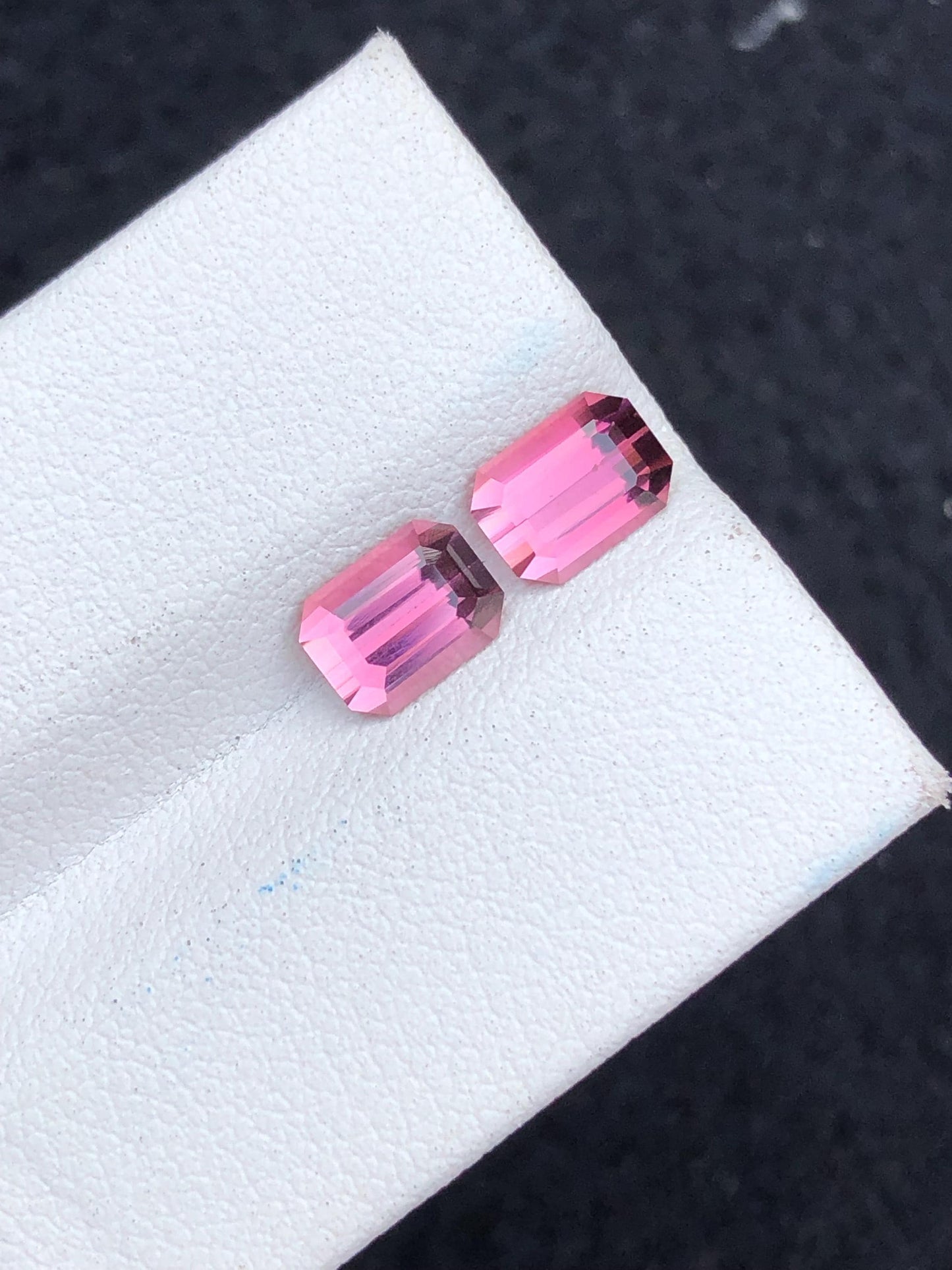Pink Tourmaline Pair 2.15 ct - Earrings Matching Stones