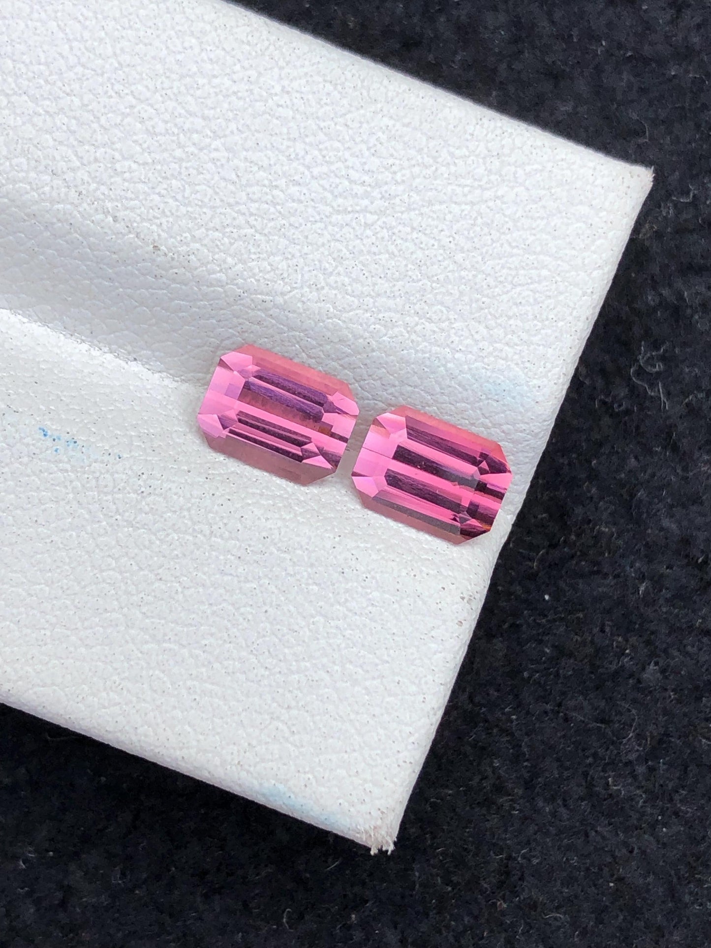 Pink Tourmaline Pair 2.15 ct - Earrings Matching Stones