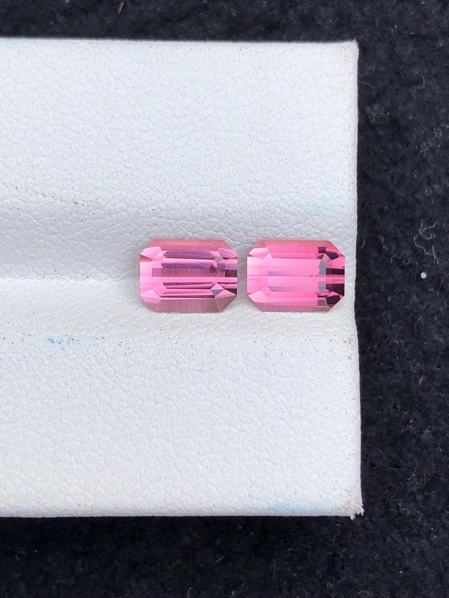 Pink Tourmaline Pair 2.15 ct - Earrings Matching Stones