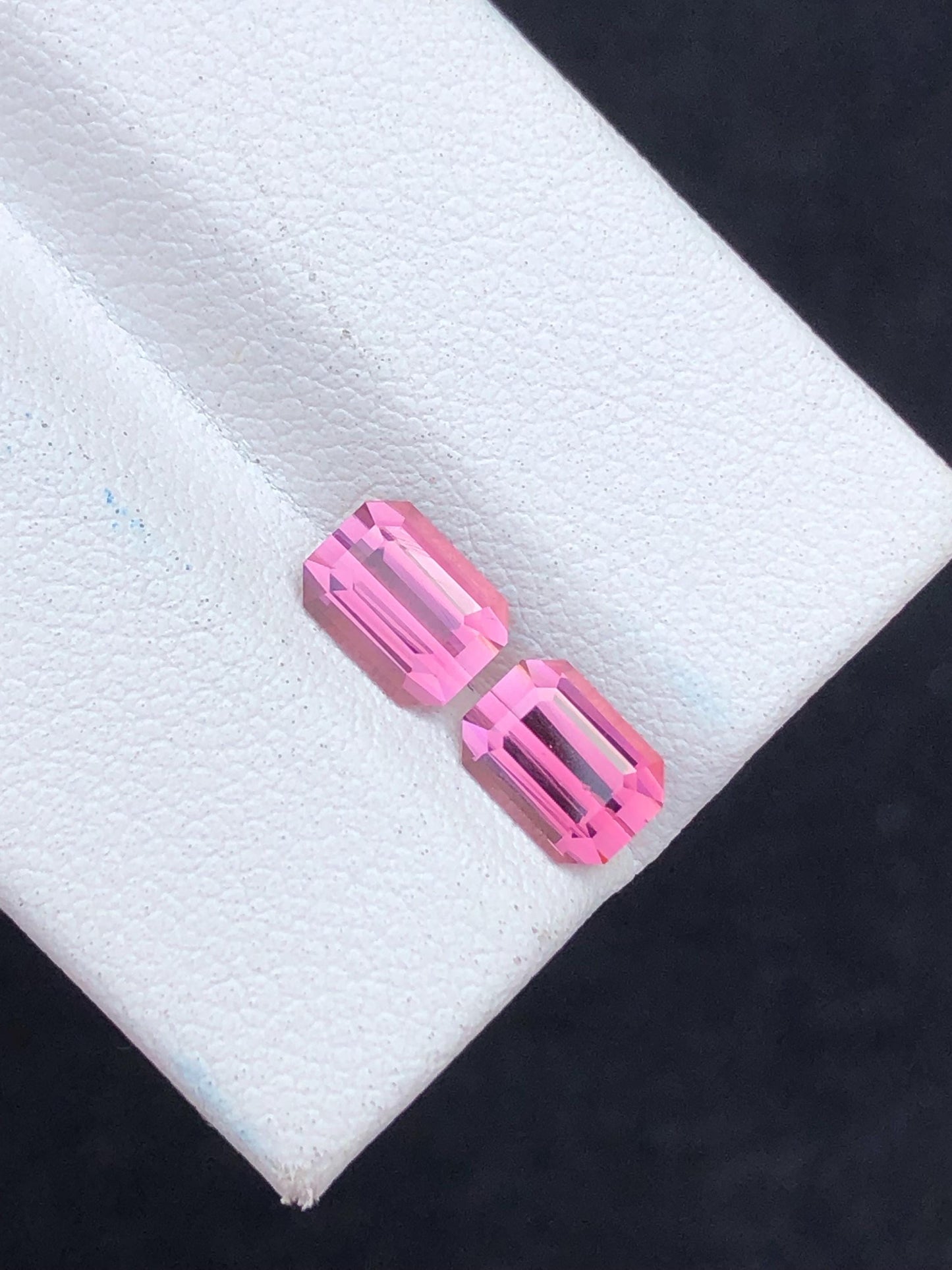 Pink Tourmaline Pair 2.15 ct - Earrings Matching Stones