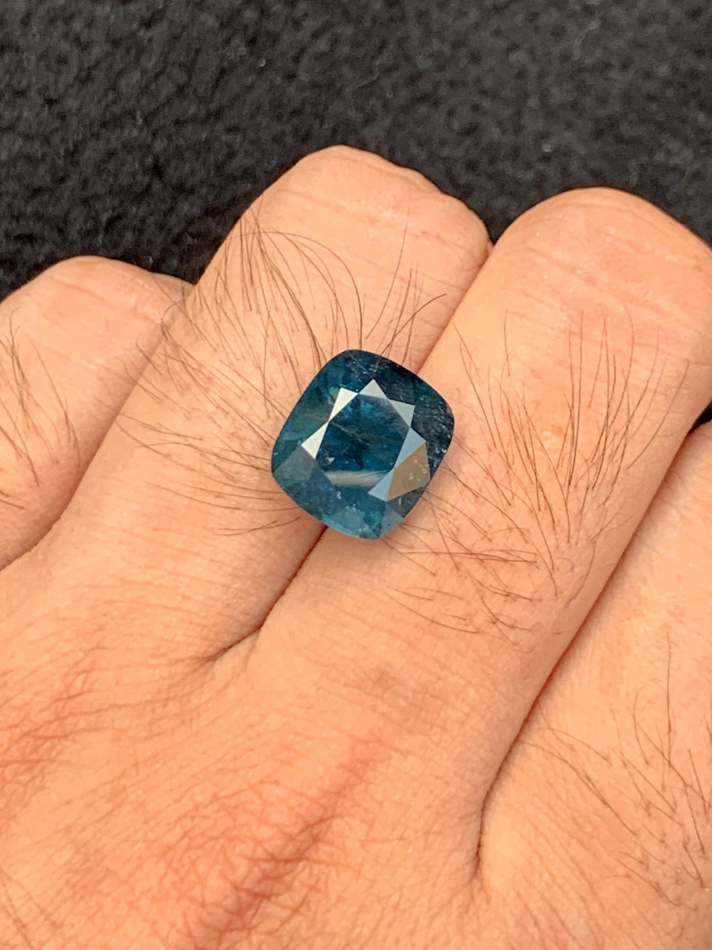 Indicolite Tourmaline Faceted 8.30 ct - Collector Jewelry Stone