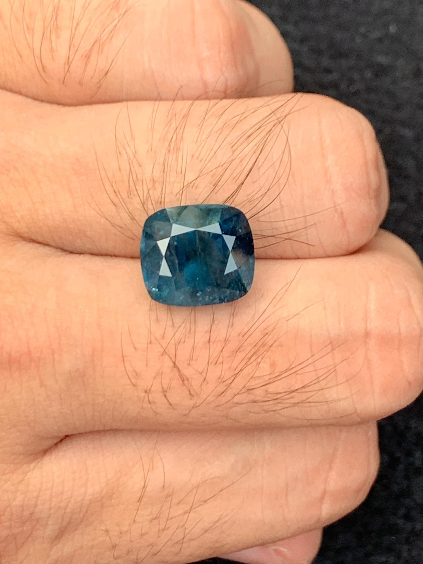 Indicolite Tourmaline Faceted 8.30 ct - Collector Jewelry Stone