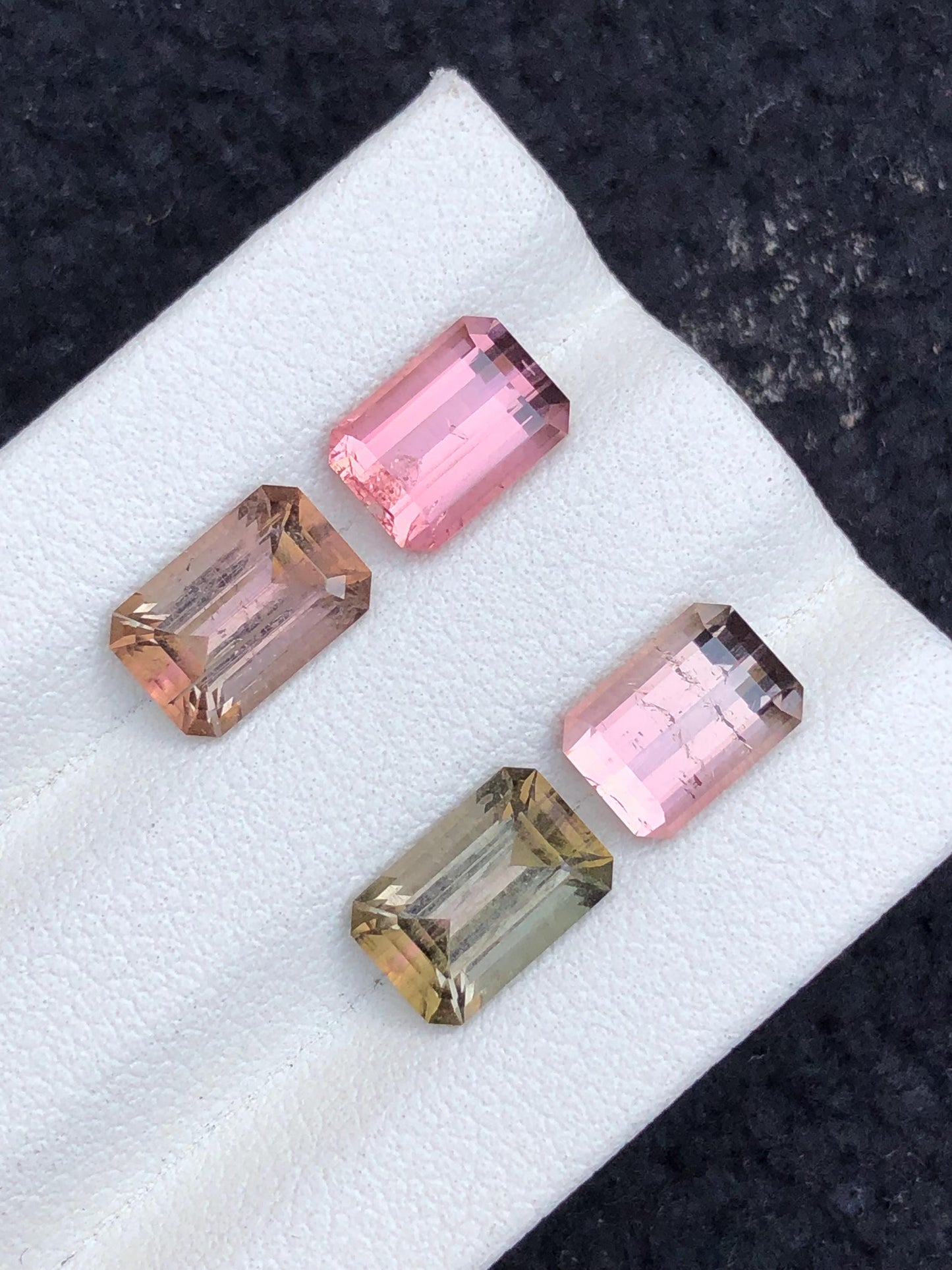 Tourmaline Faceted Pair 6.70 ct - Earrings Matching Stones