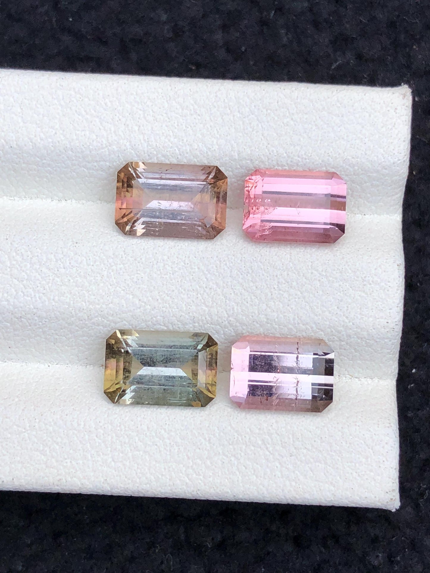 Tourmaline Faceted Pair 6.70 ct - Earrings Matching Stones