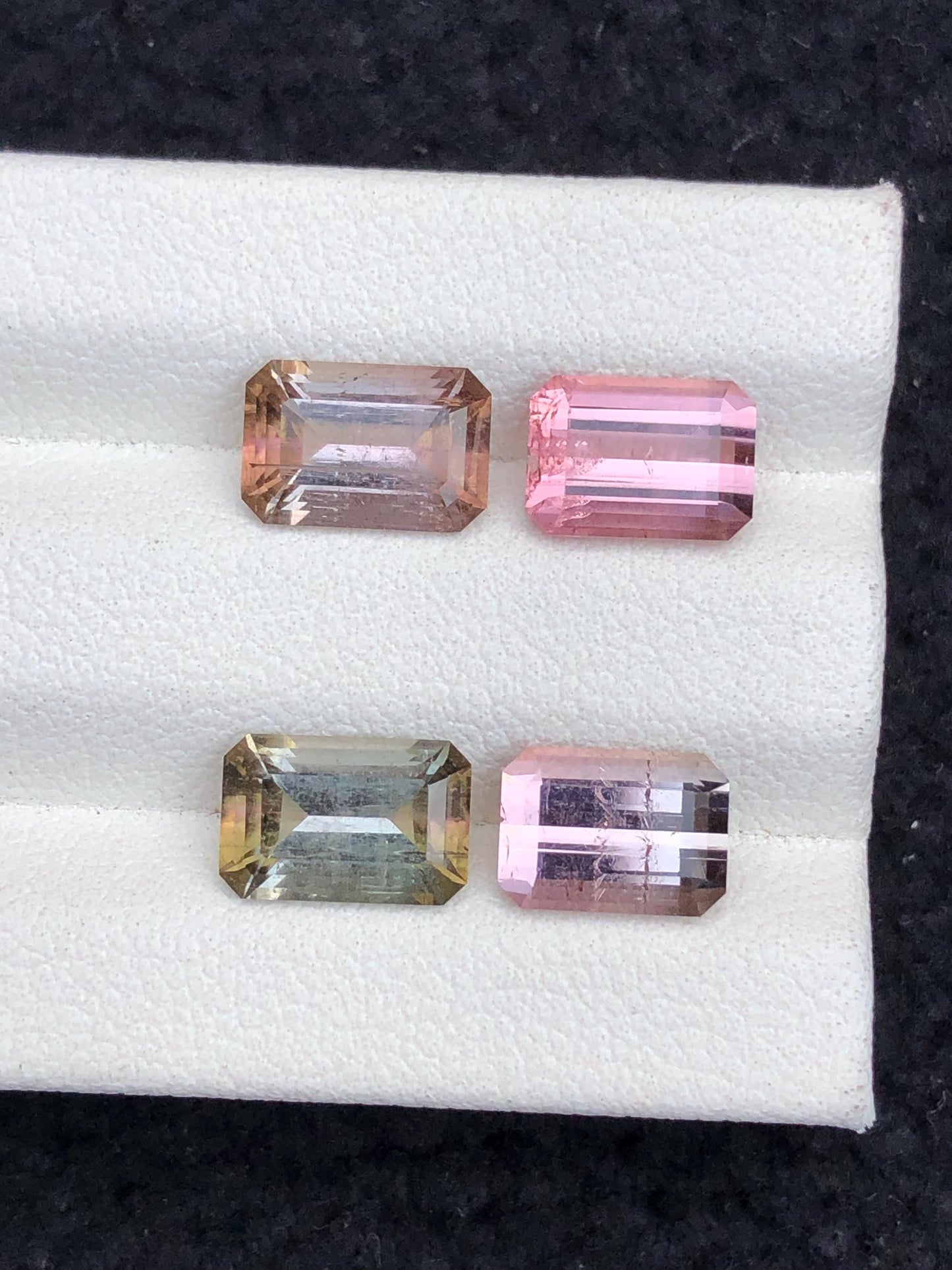 Tourmaline Faceted Pair 6.70 ct - Earrings Matching Stones
