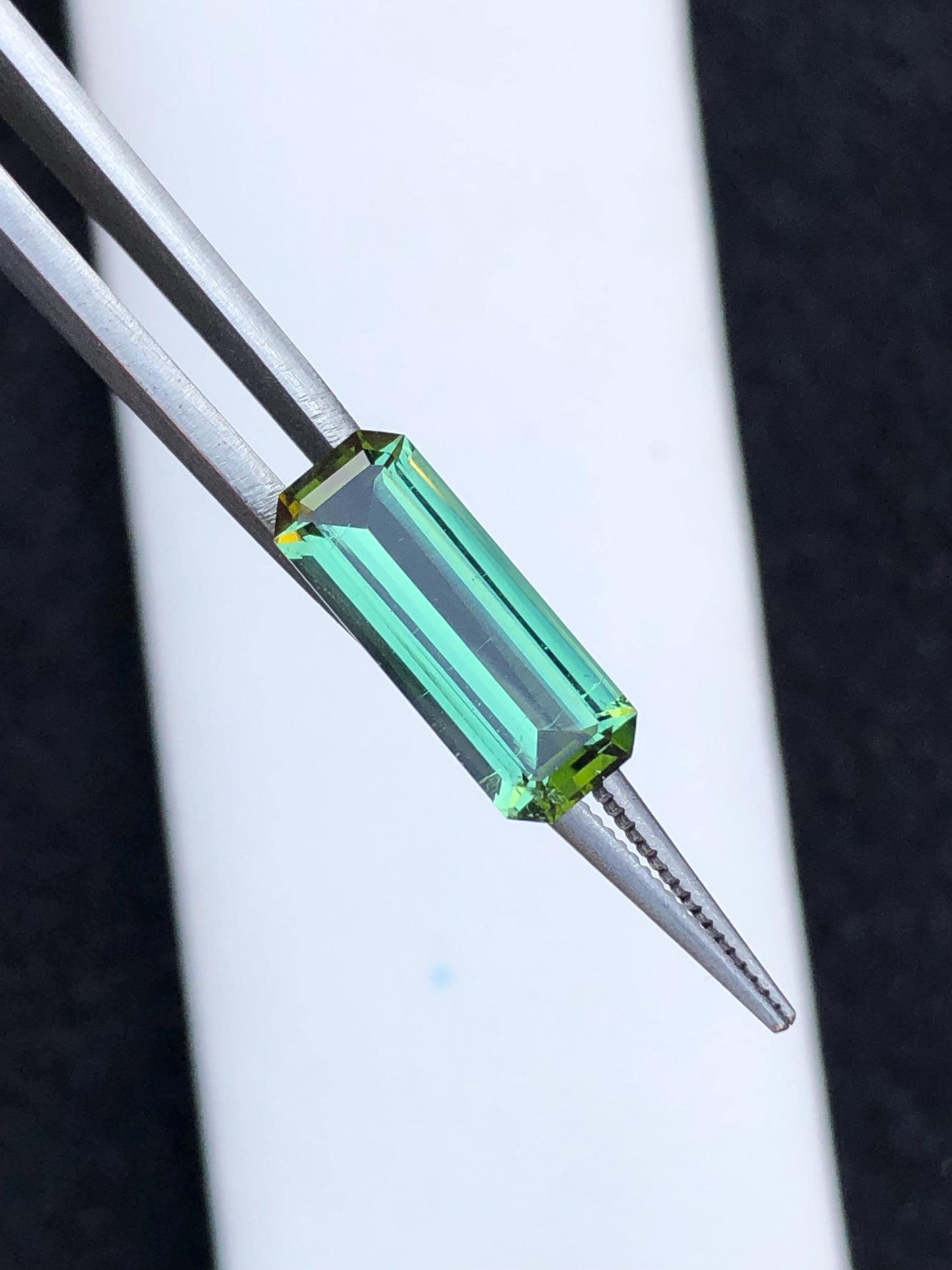 Green Tourmaline Faceted 2.80 ct - Calibrated Cut for Setting
