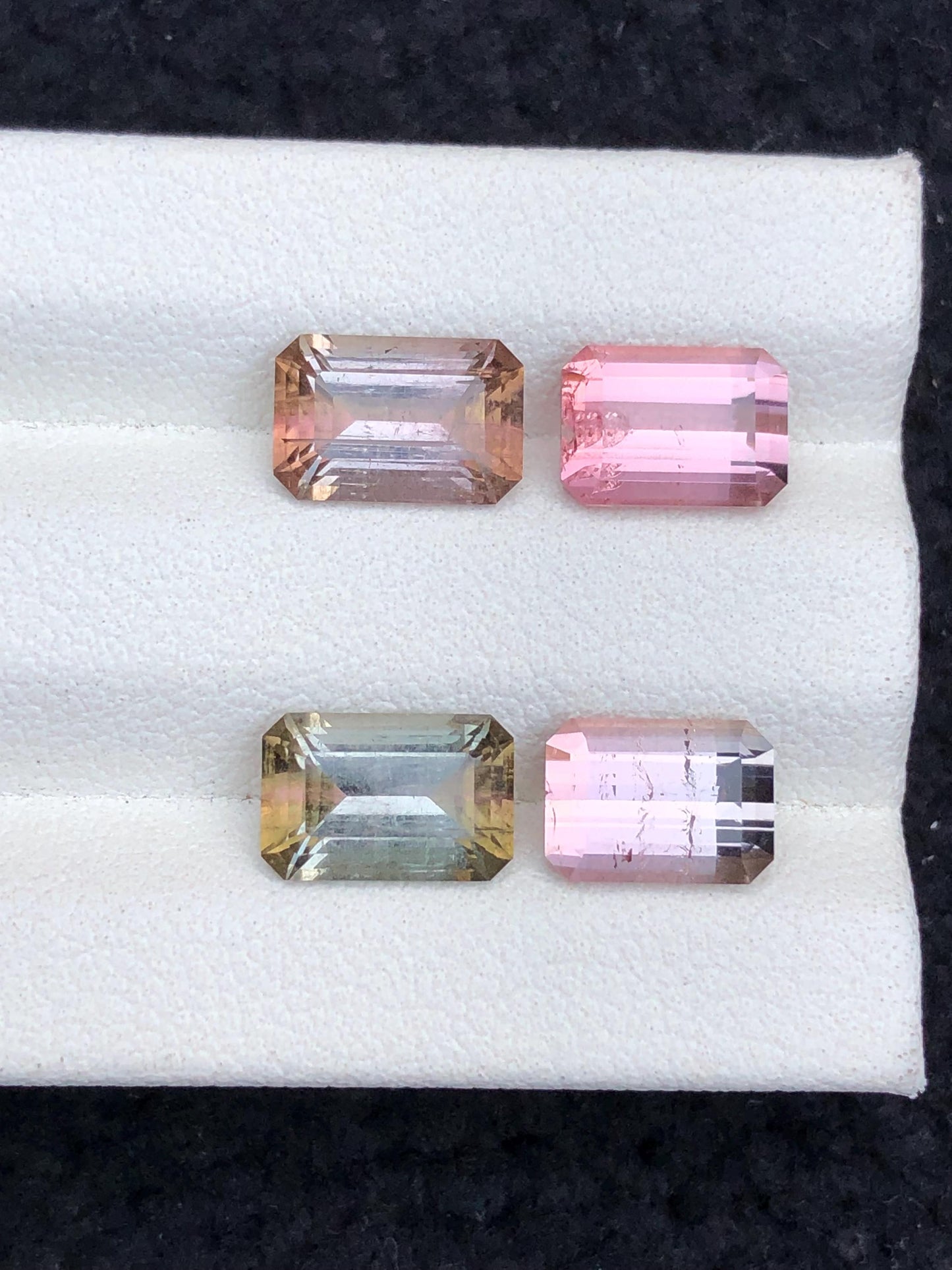 Tourmaline Faceted Pair 6.70 ct - Earrings Matching Stones