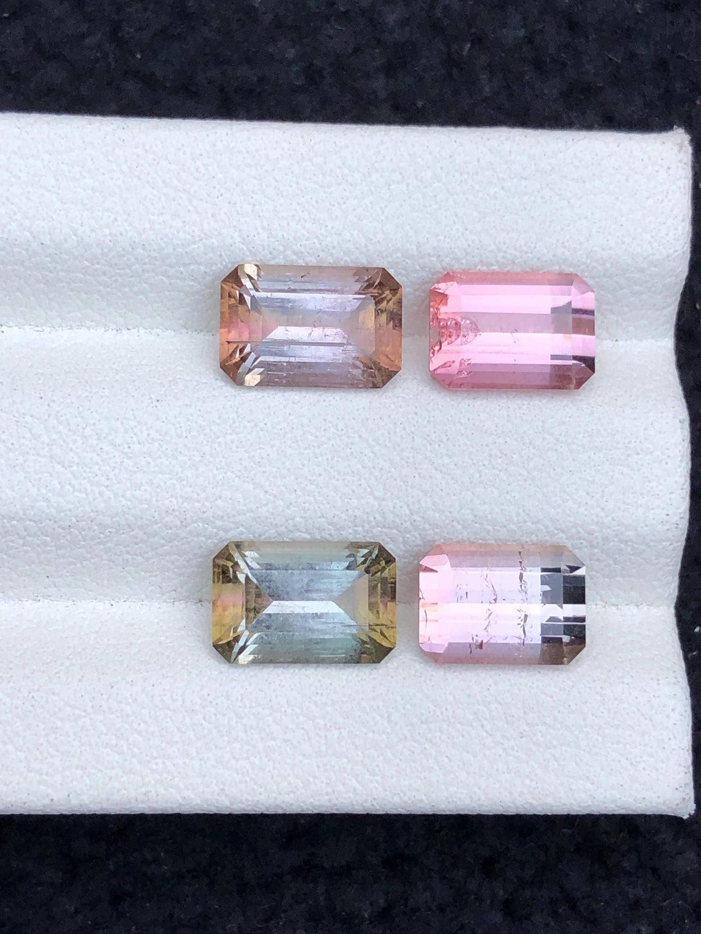 Tourmaline Faceted Pair 6.70 ct - Earrings Matching Stones