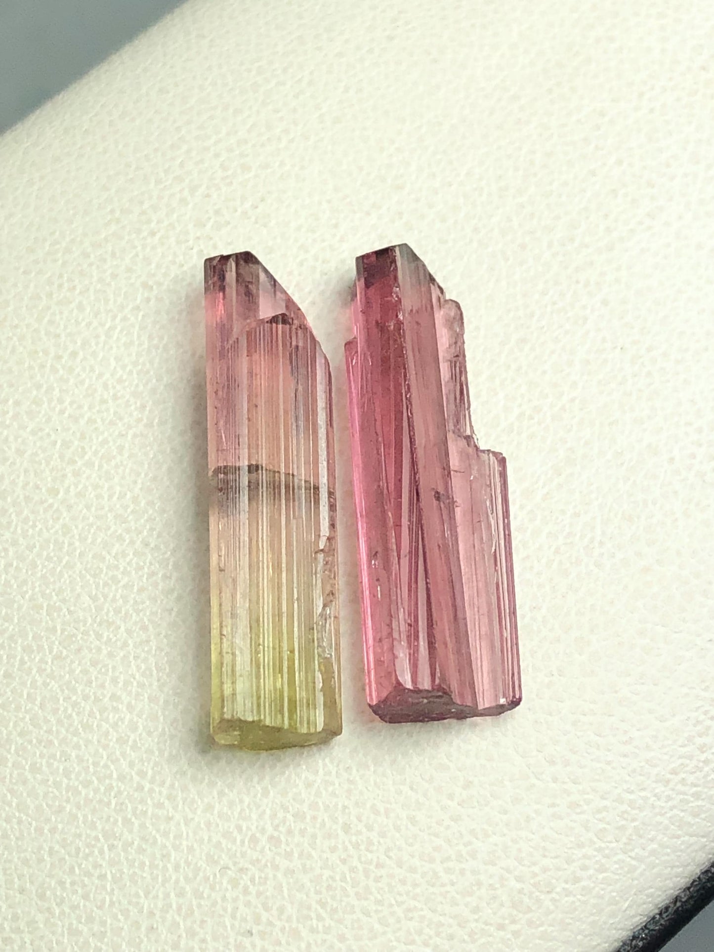 Tourmaline Crystal Pair 15.25 ct - Collector Mineral Specimen