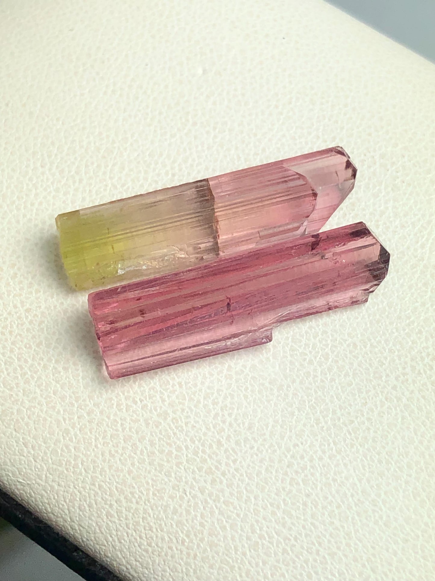 Tourmaline Crystal Pair 15.25 ct - Collector Mineral Specimen