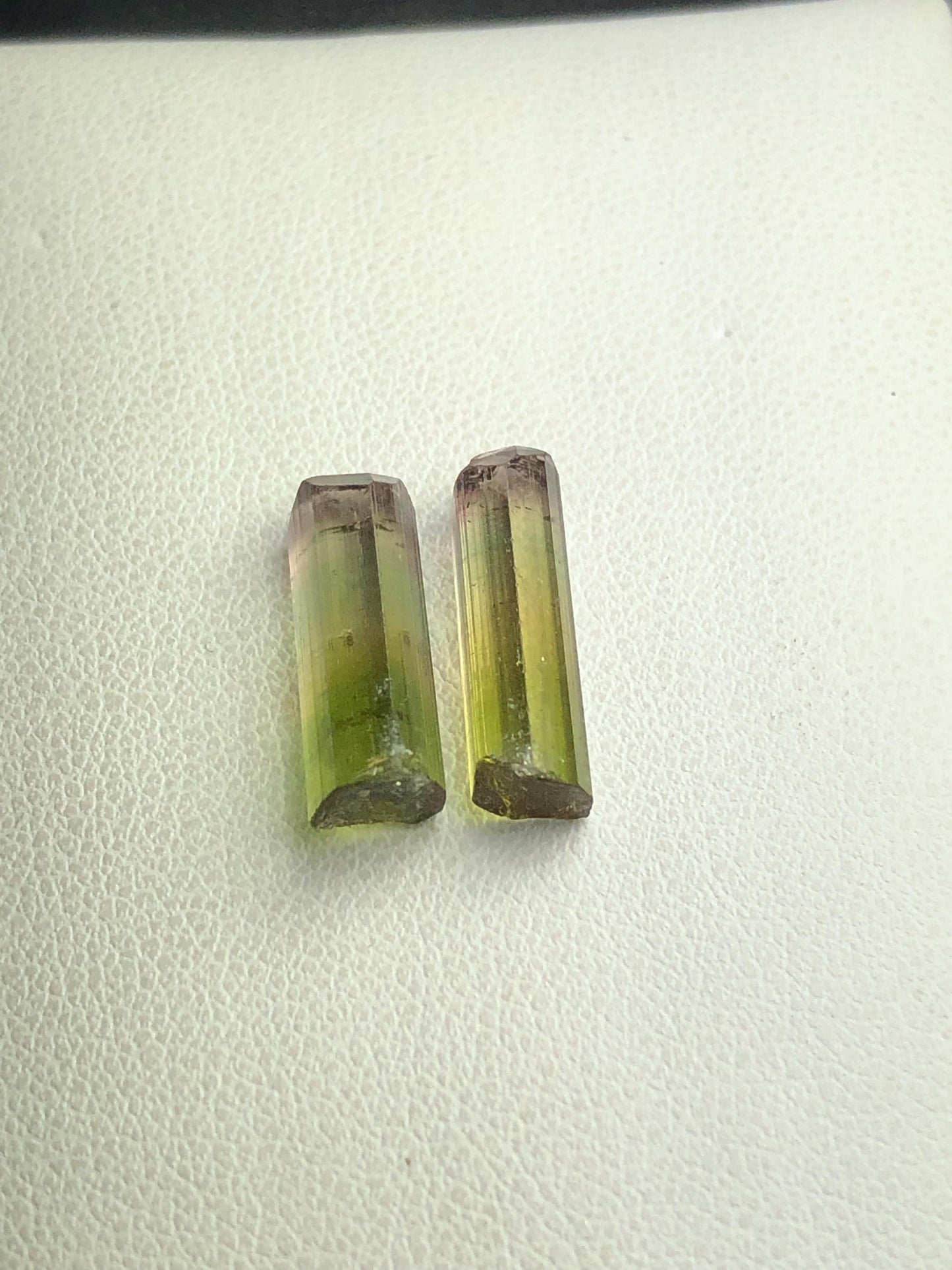 Bi Colour Tourmaline Crystal Pair 10.80 ct - Collector Mineral Stones