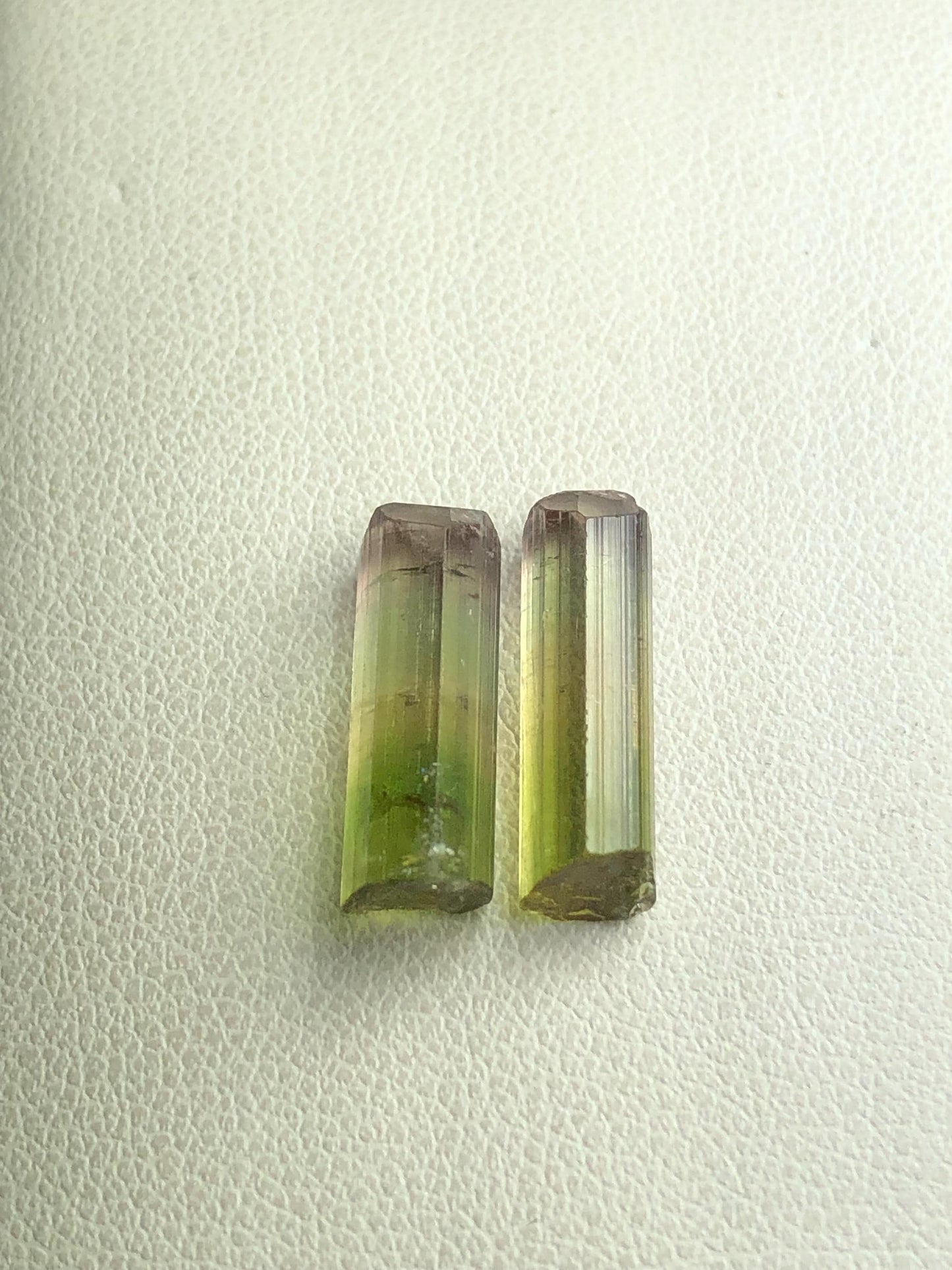 Bi Colour Tourmaline Crystal Pair 10.80 ct - Collector Mineral Stones