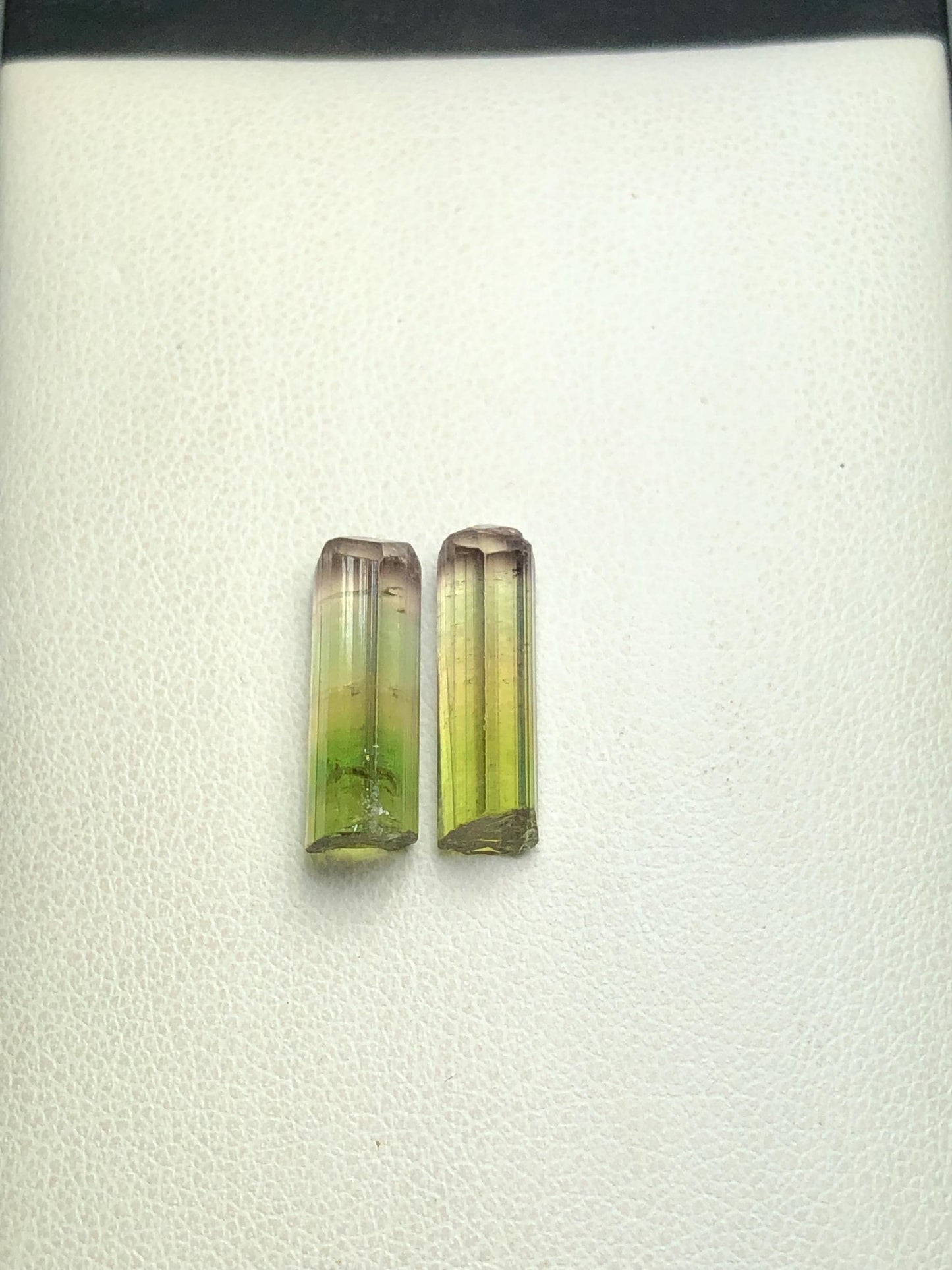 Bi Colour Tourmaline Crystal Pair 10.80 ct - Collector Mineral Stones