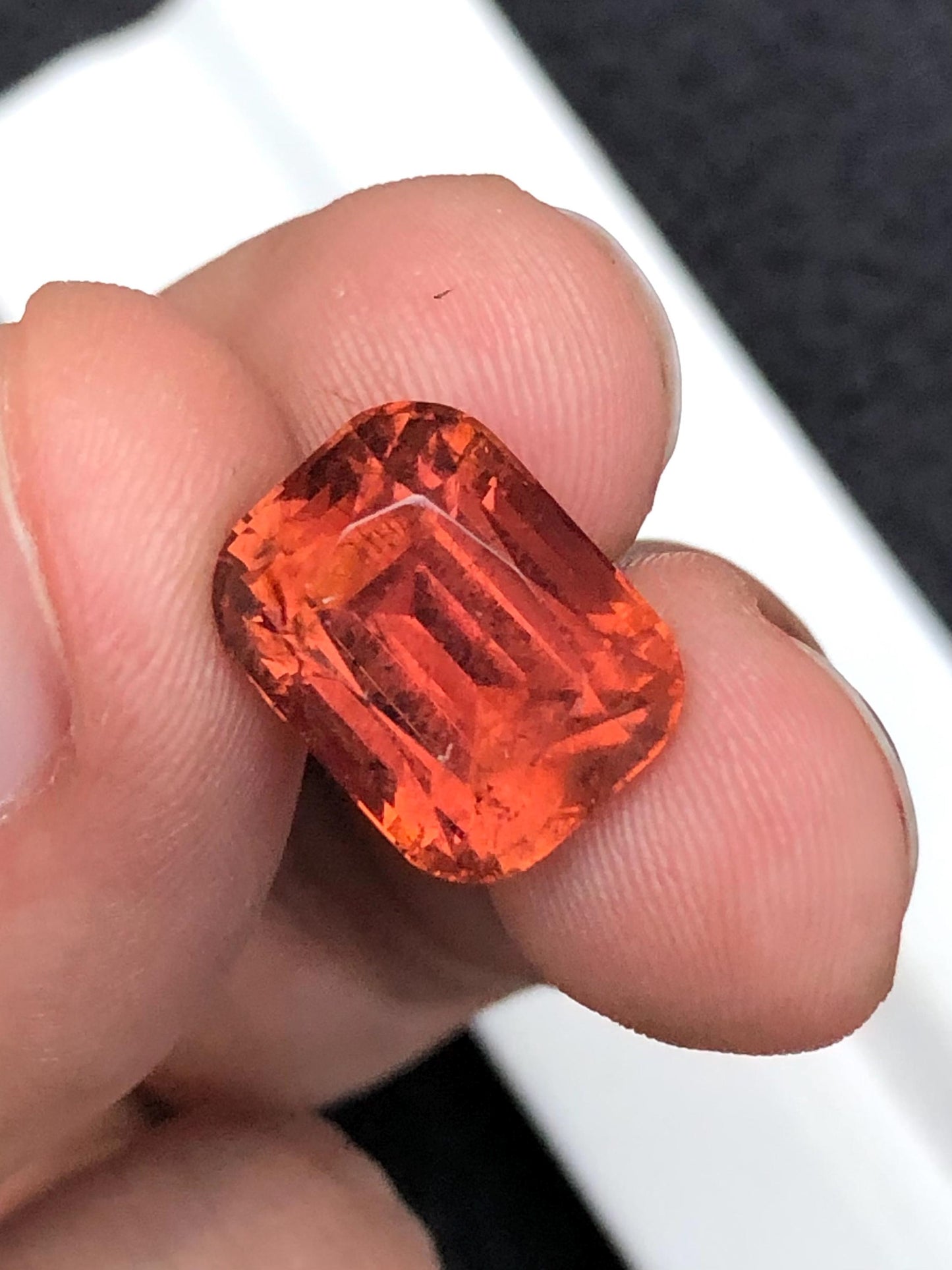 Rare Colour Tourmaline Faceted 11.10 ct - Fine Jewelry Stone