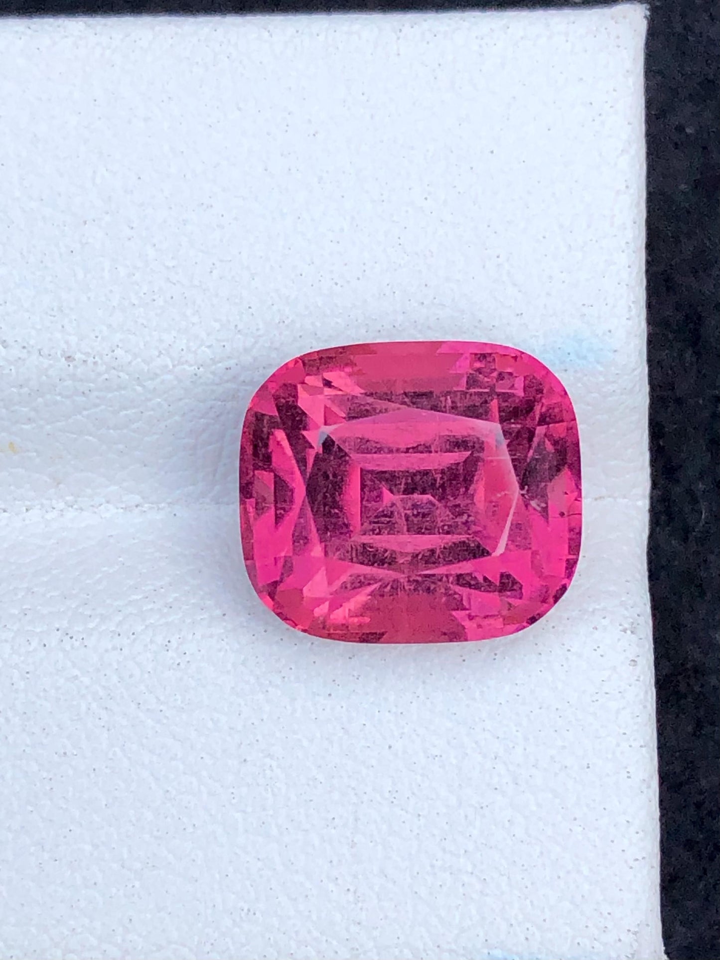 Pink Tourmaline Faceted 6.50 ct - Bubblegum Color Stone