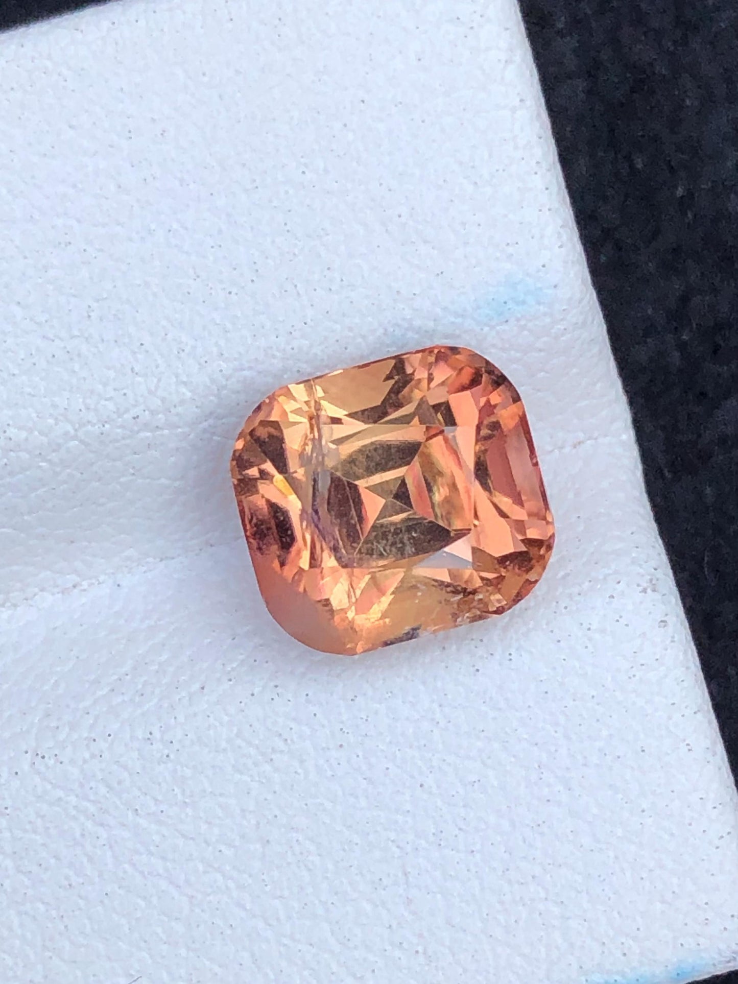 Midfire Tourmaline Faceted 4.10 ct - Calibrated Jewelry Stone