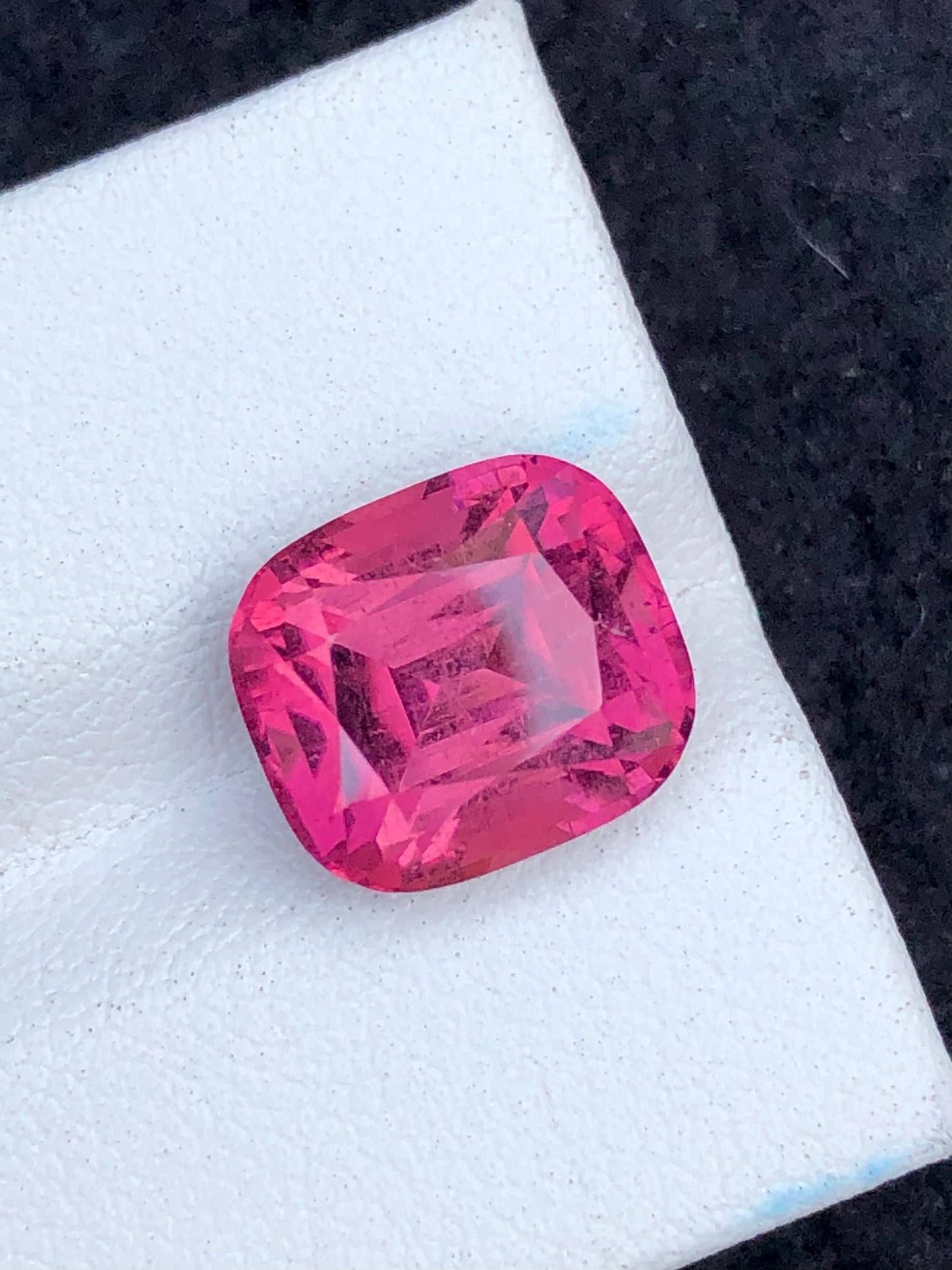Pink Tourmaline Faceted 6.50 ct - Bubblegum Color Stone