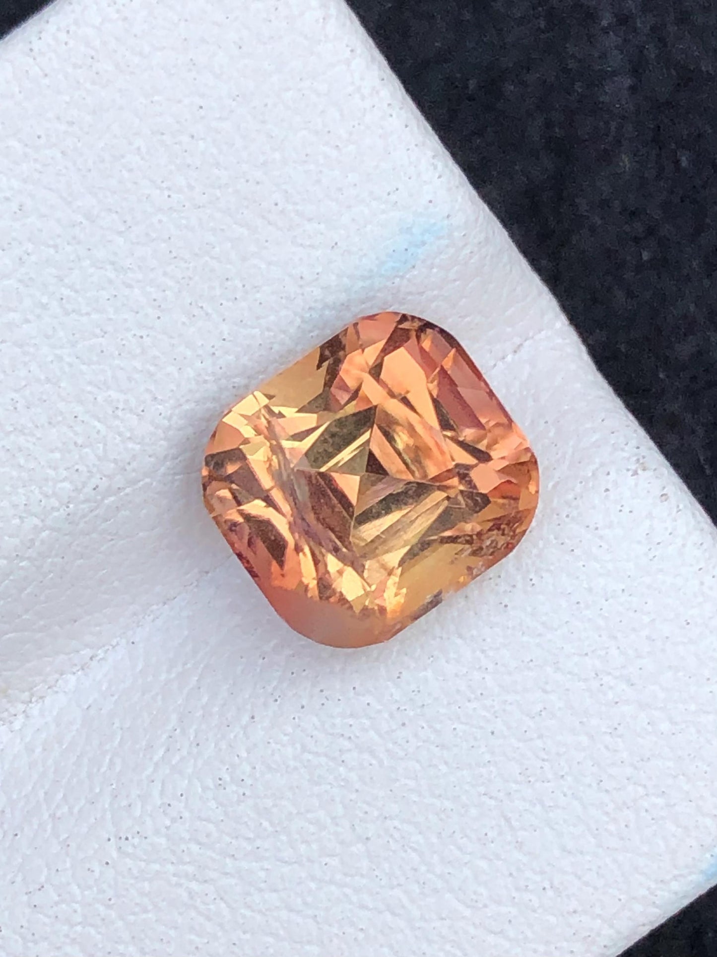 Midfire Tourmaline Faceted 4.10 ct - Calibrated Jewelry Stone