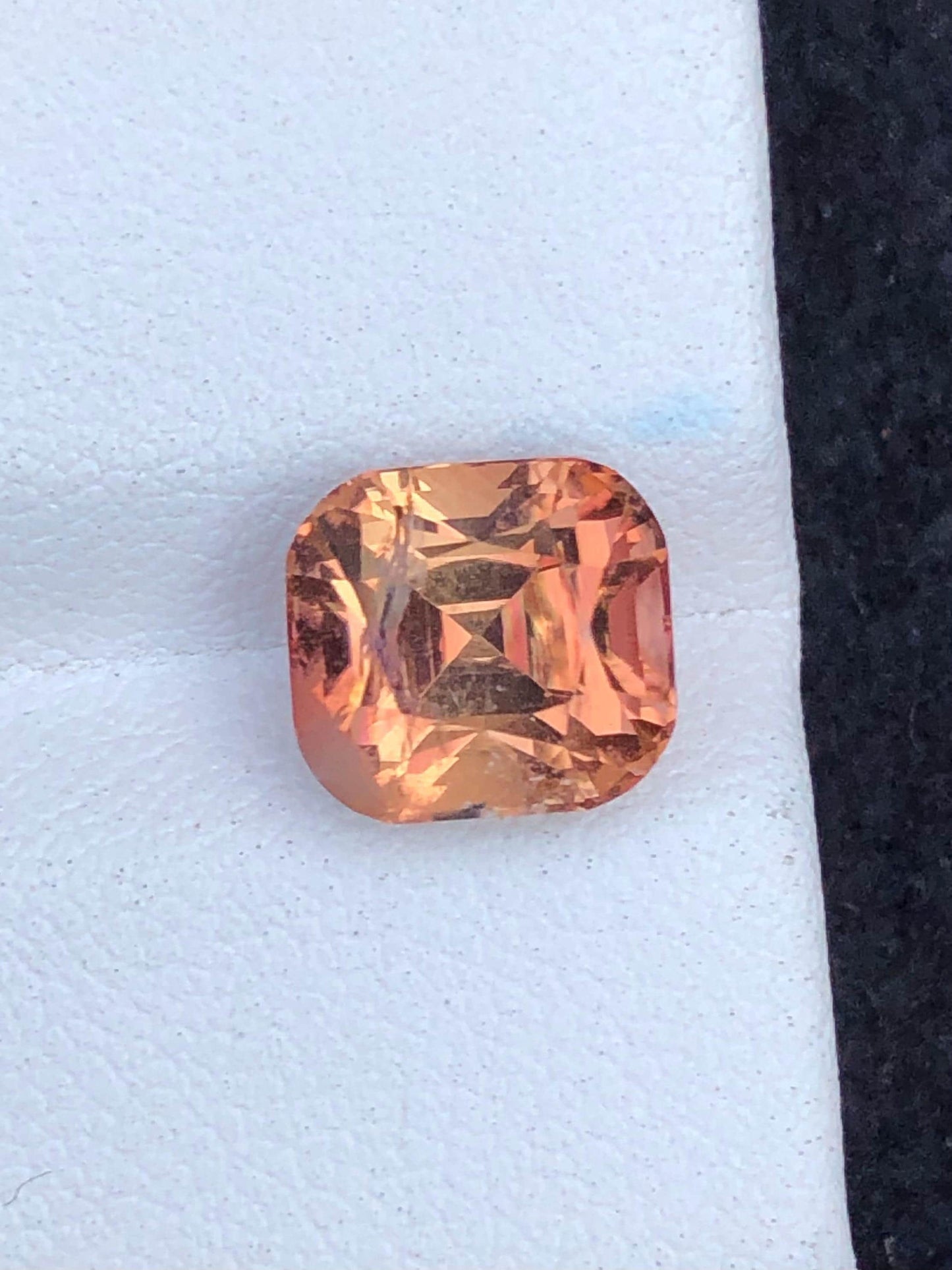 Midfire Tourmaline Faceted 4.10 ct - Calibrated Jewelry Stone